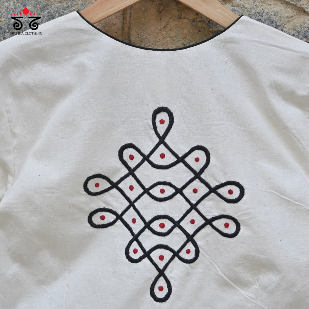 Kolam Blouse Plain