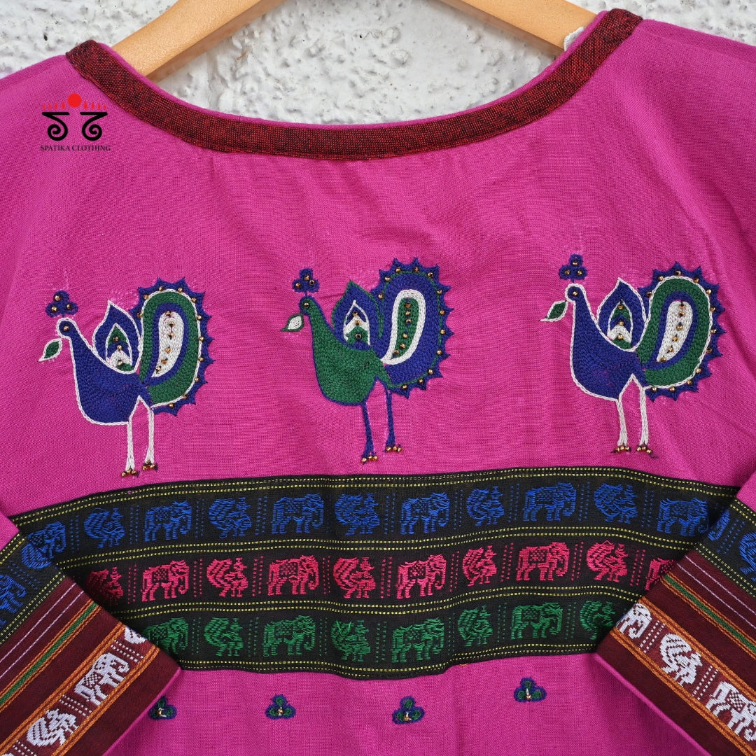 Morni - Hand Embroidered Blouse