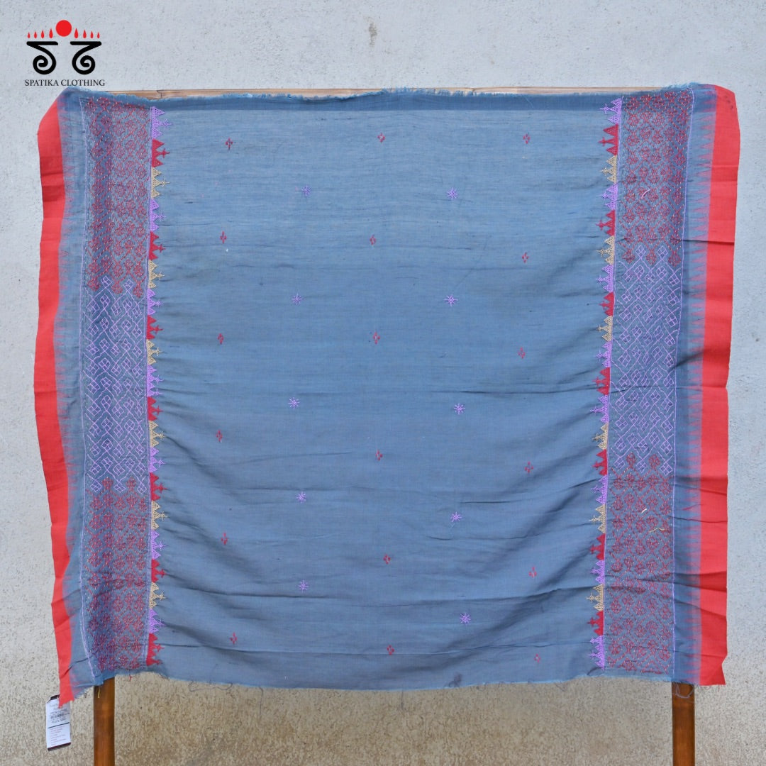 Lambani Hand - Embroidered Ponduru Blouse Fabric