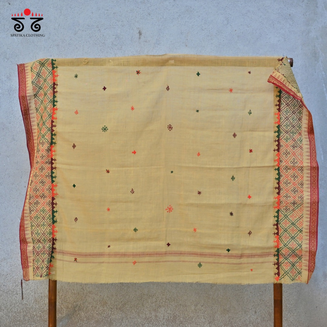 Lambani Hand - Embroidered Ponduru Blouse Fabric