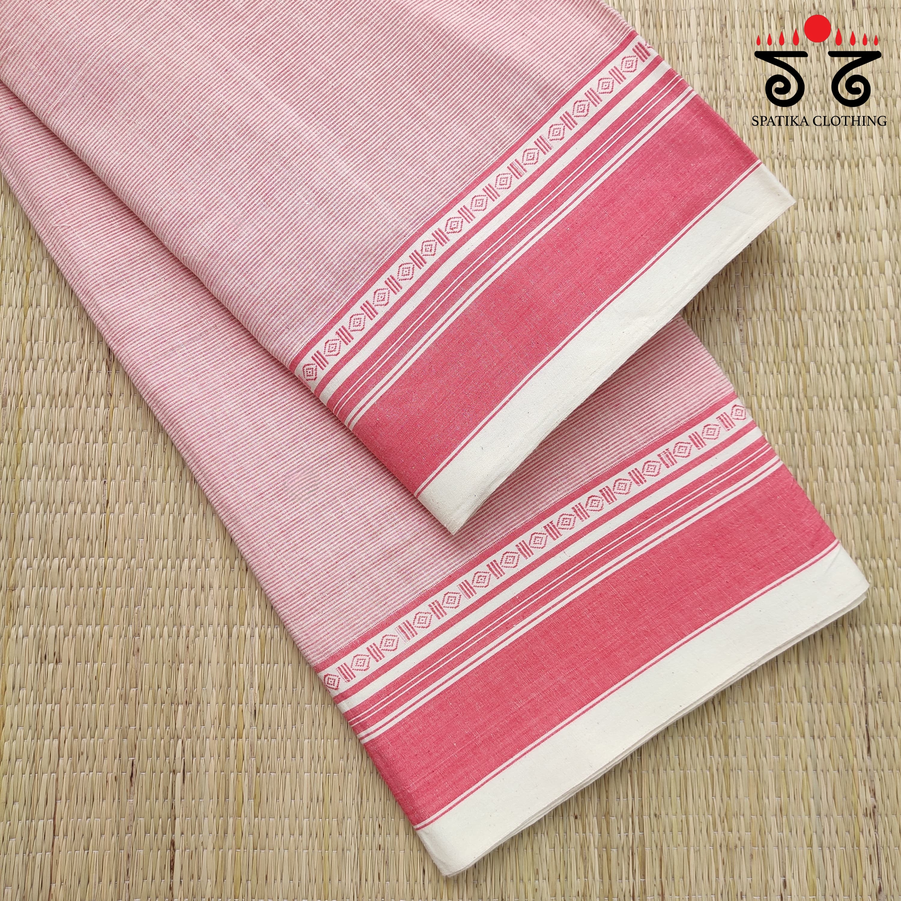 Aane Hejje - Pink & White Revival Saree