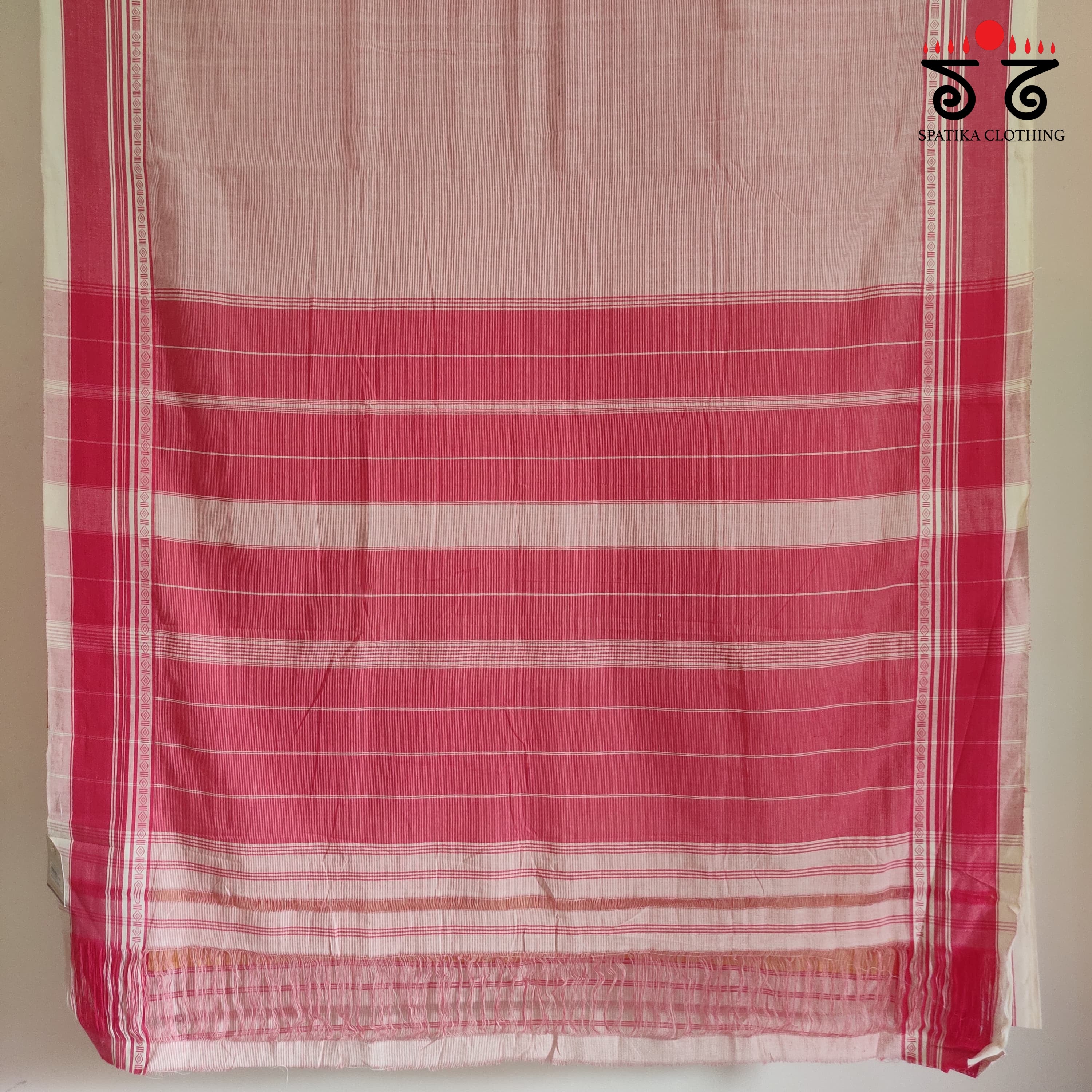 Aane Hejje - Pink & White Revival Saree
