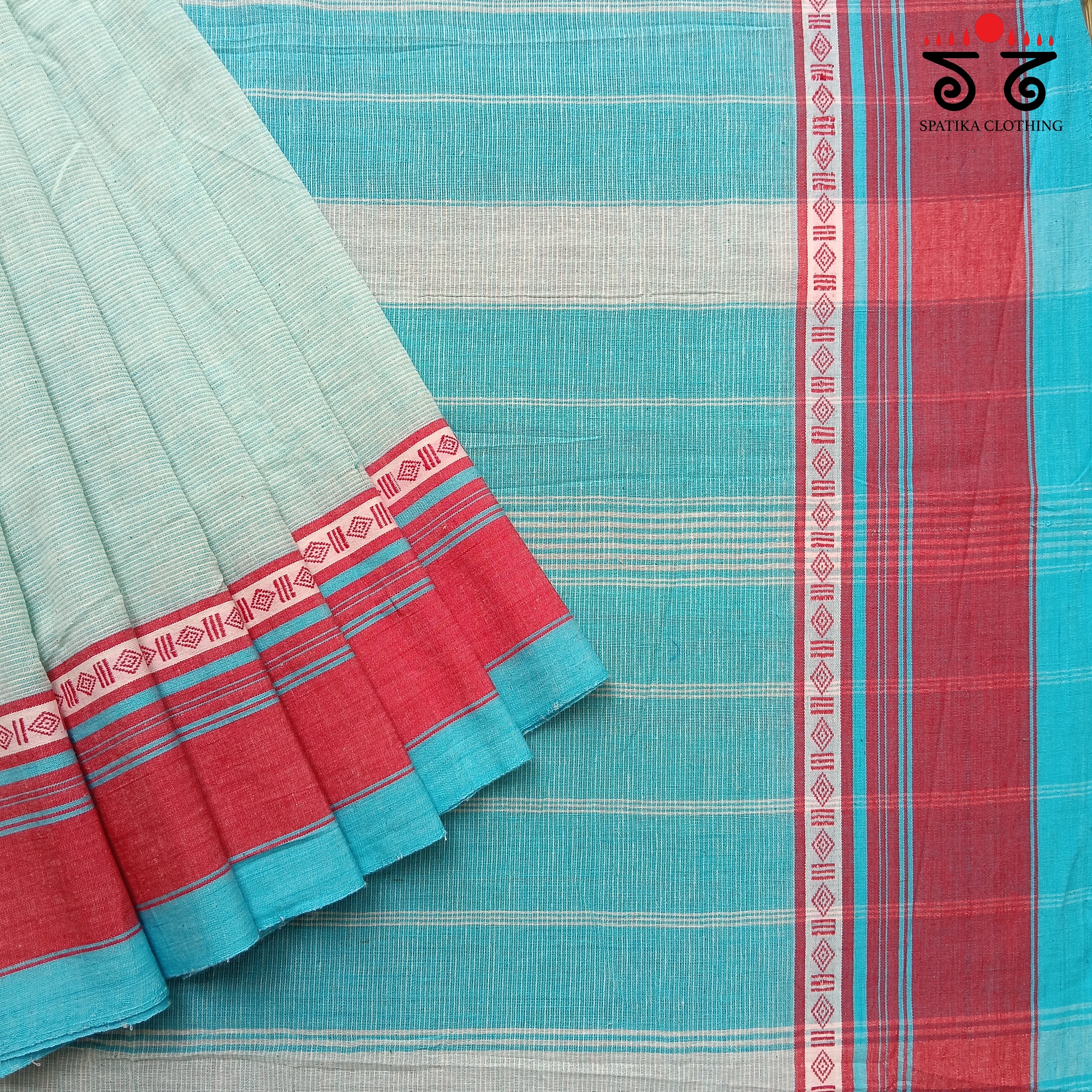 Aane Hejje - Blue Revival Saree