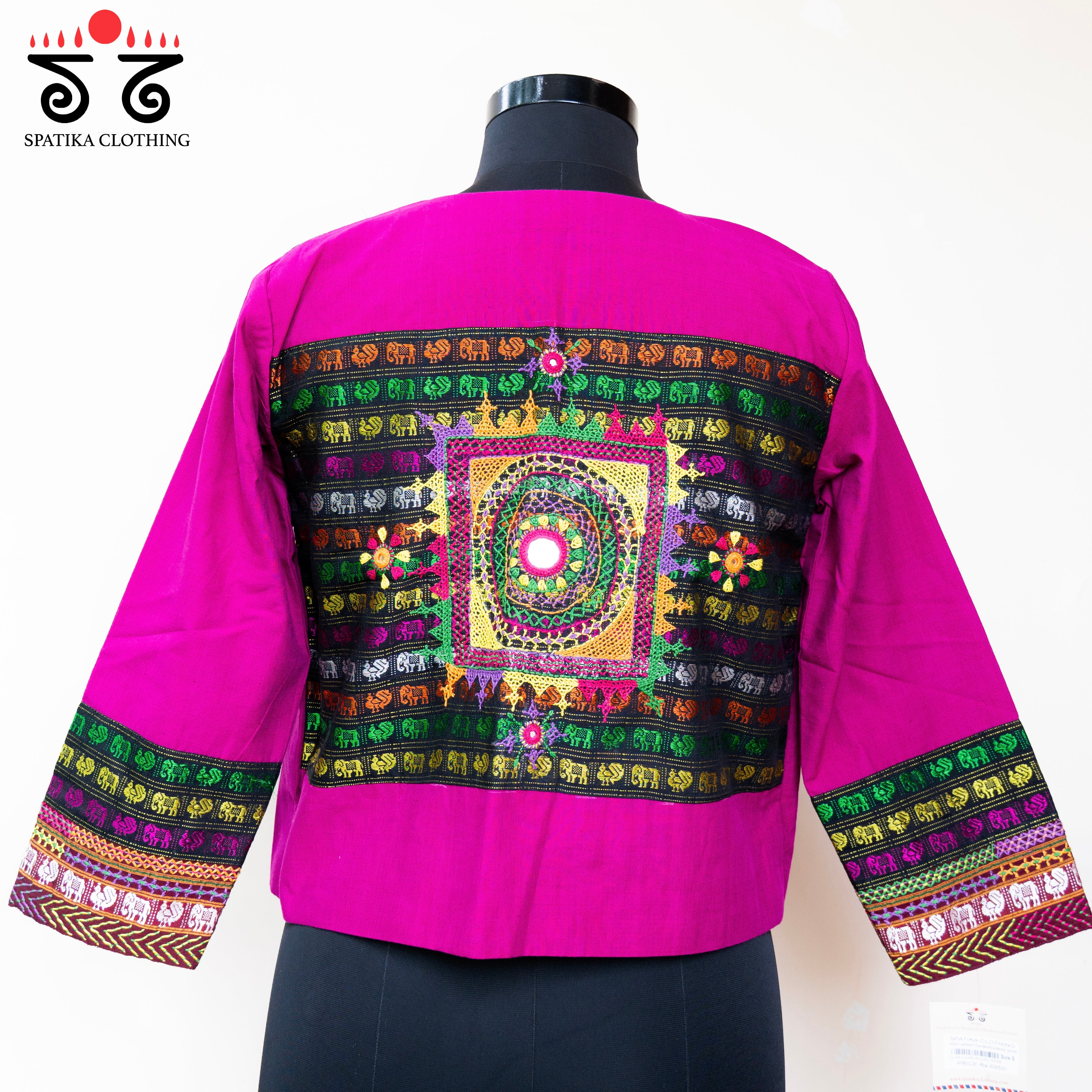Hand-embroidered Jacket