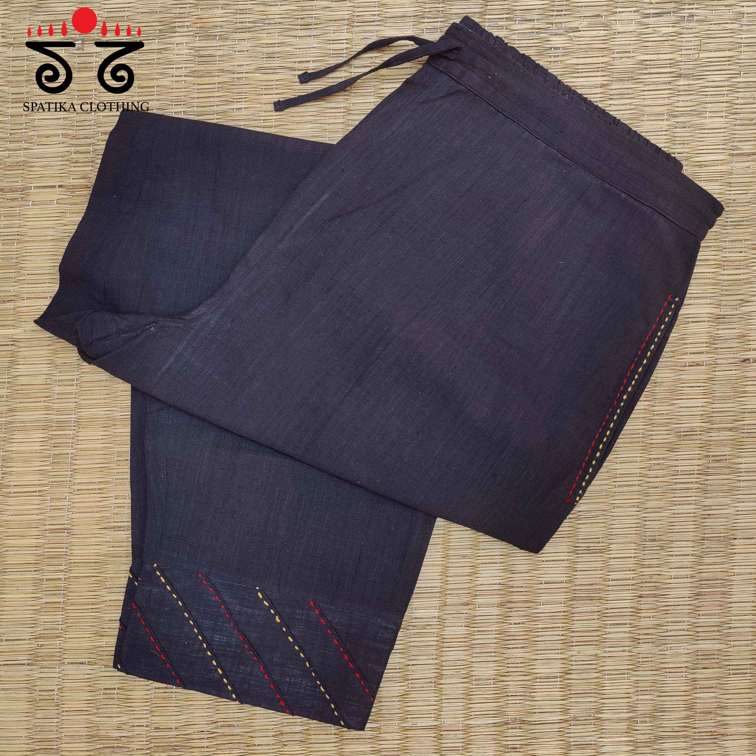 Hand Embroidered - Pants