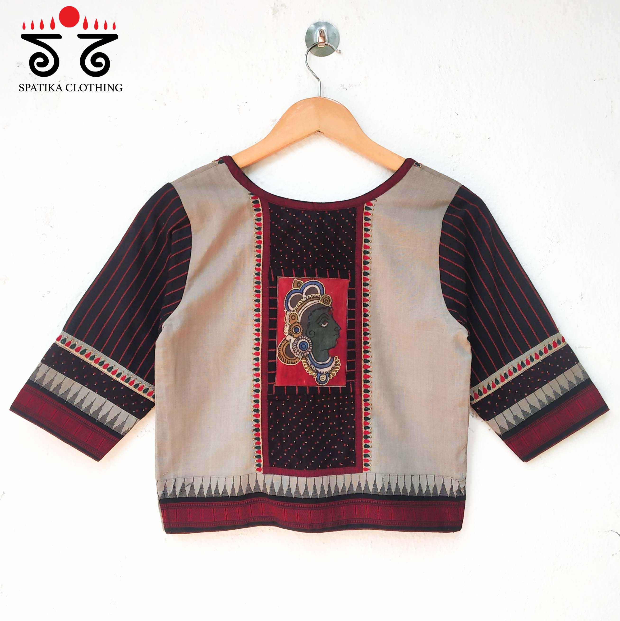 Kalamkari Ponduru Croptop