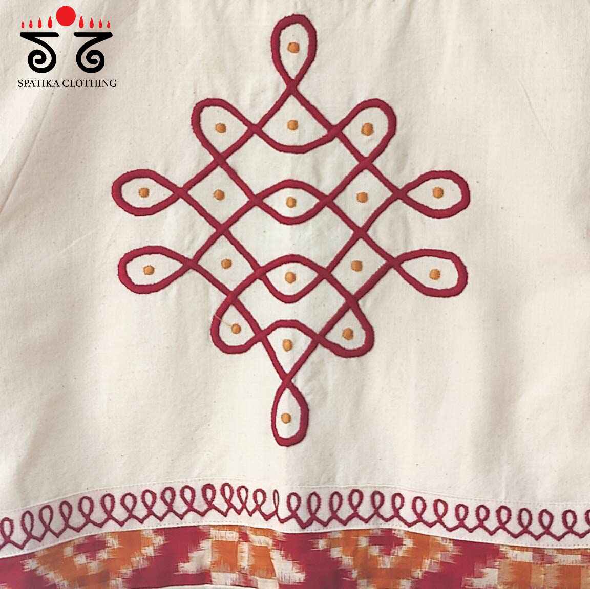 The Telia Rumal - Kolam Blouse