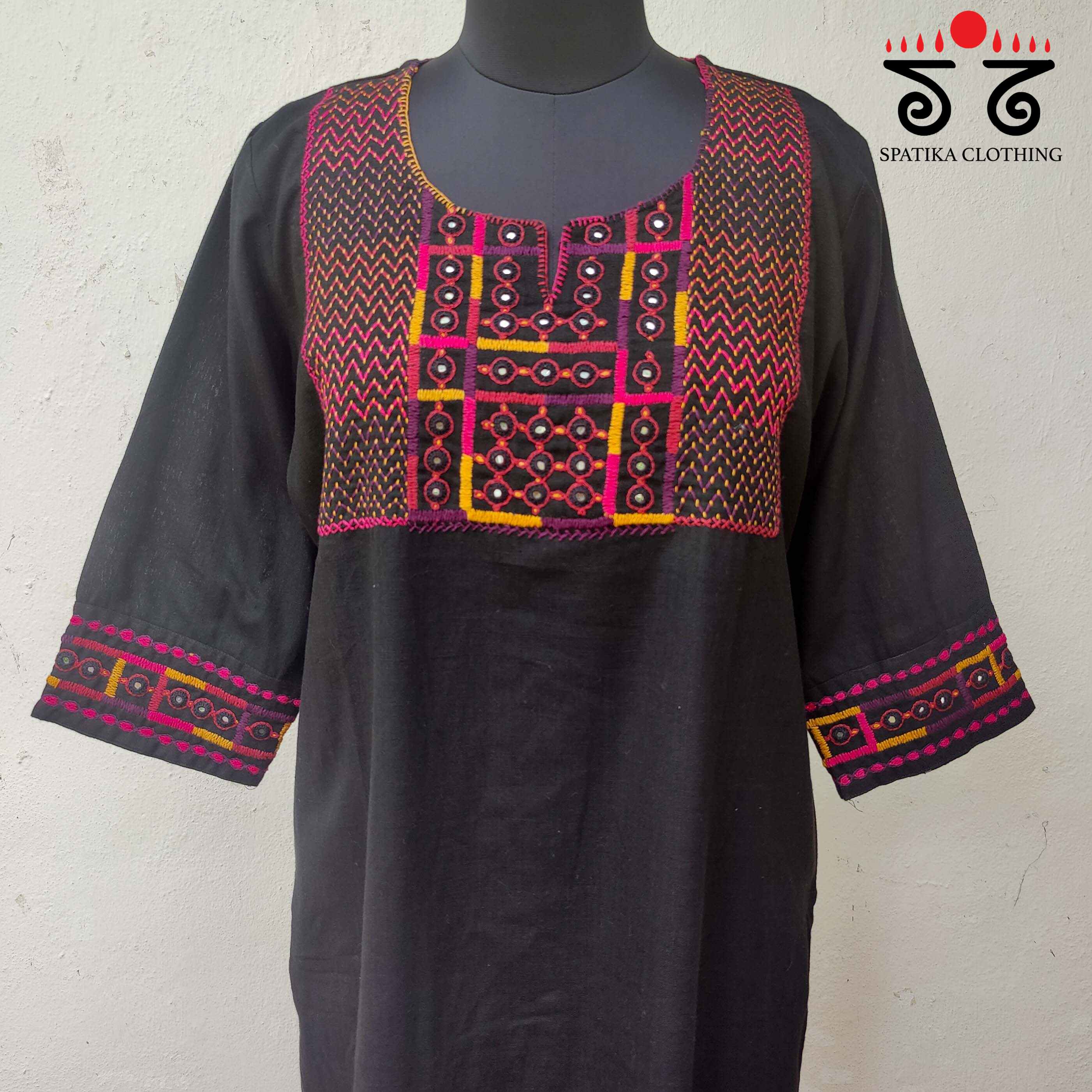 Lambani Hand Embroidered Kurta