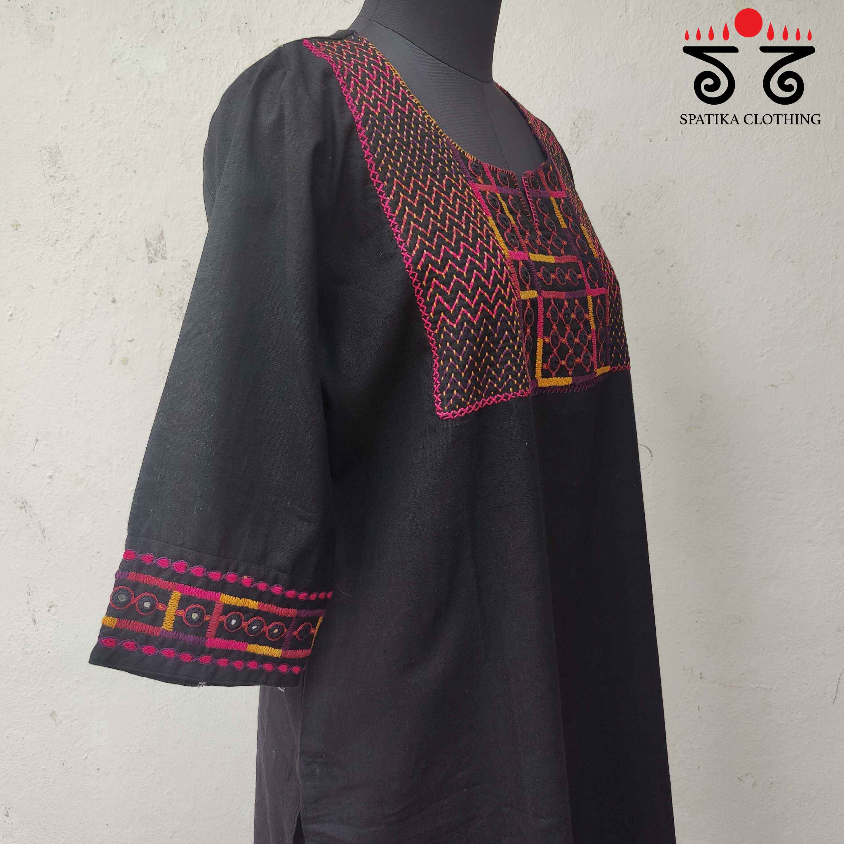 Lambani Hand Embroidered Kurta