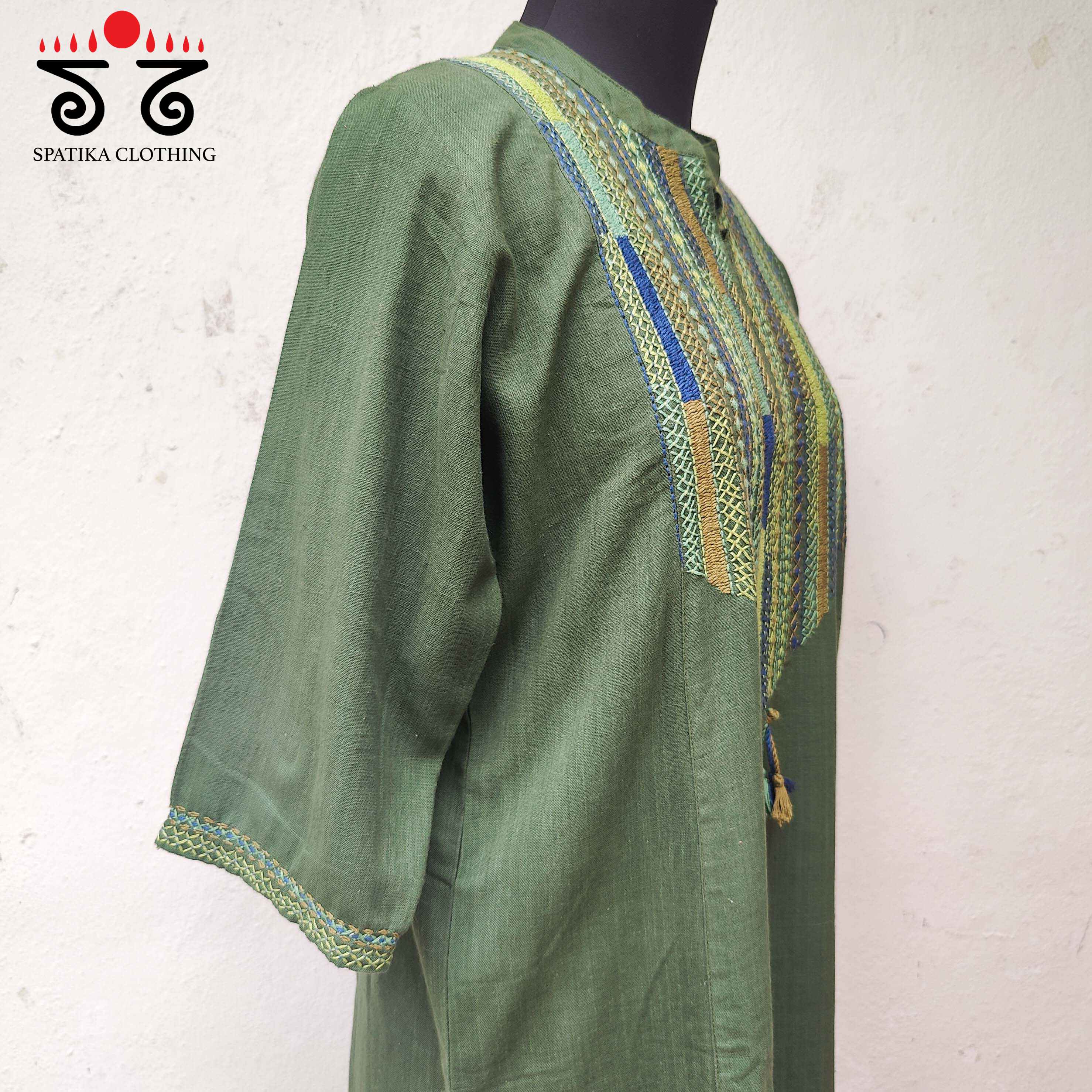 Lambani Hand Embroidered Kurta