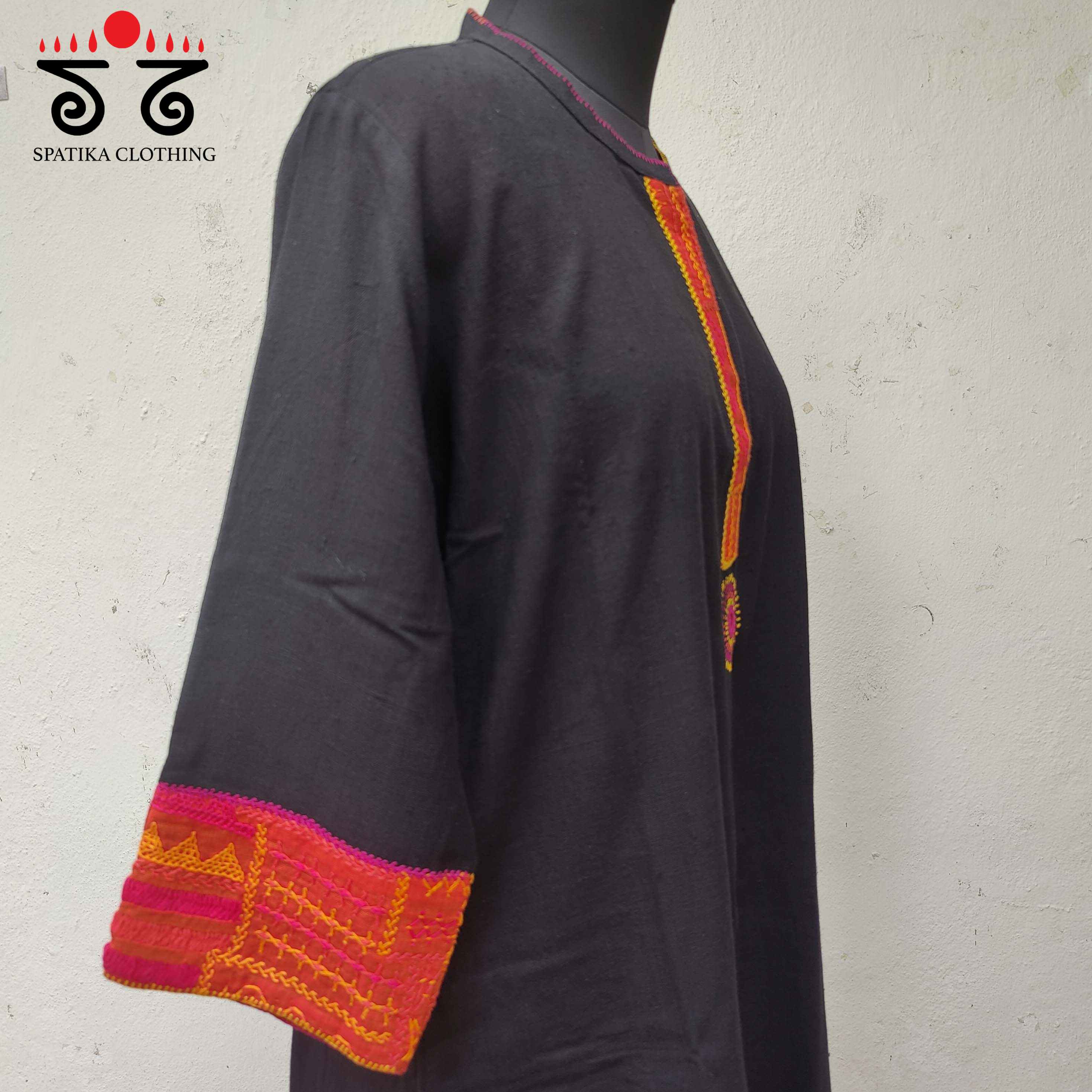 Lambani Hand Embroidered Kurta