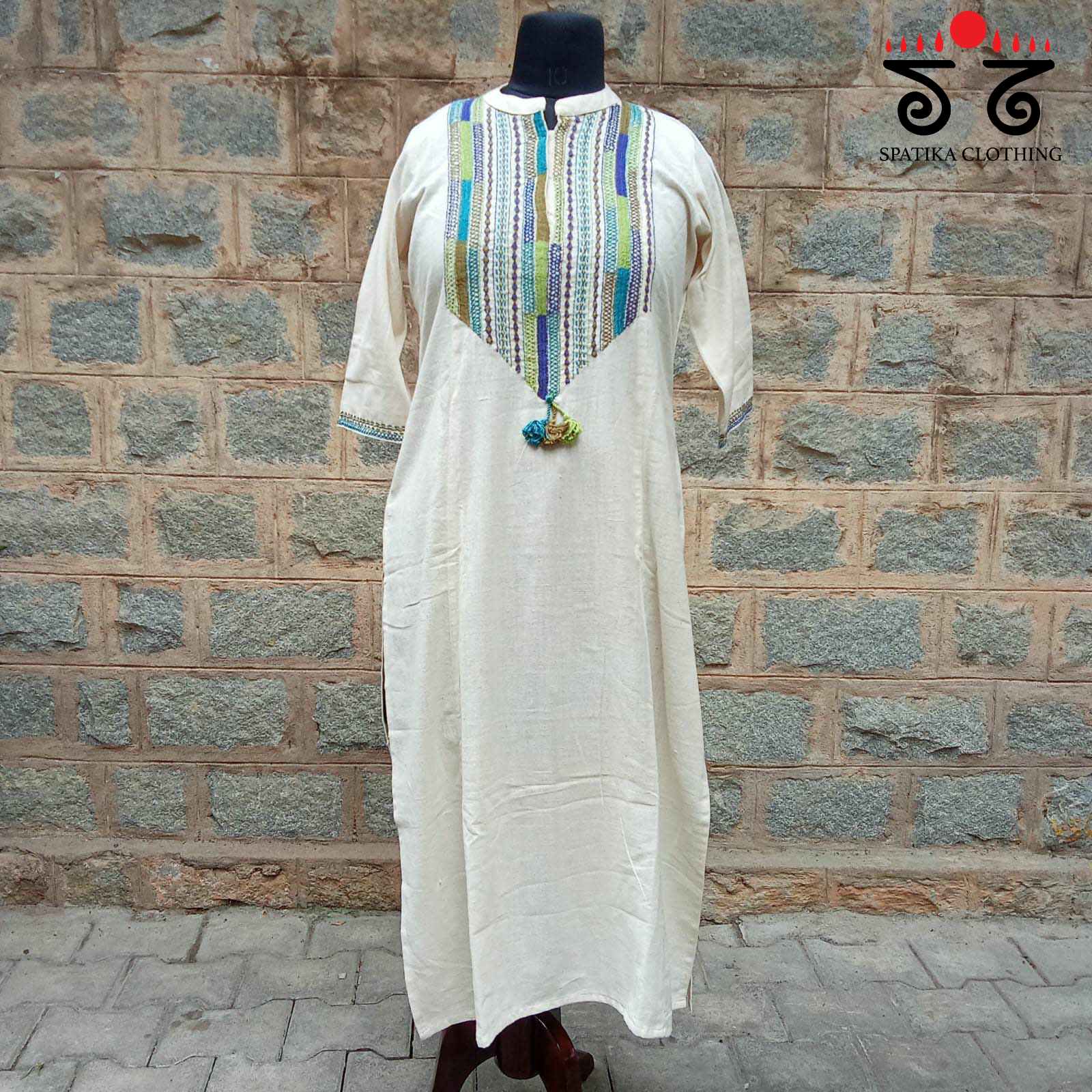 Lambani Hand Embroidered Kurta