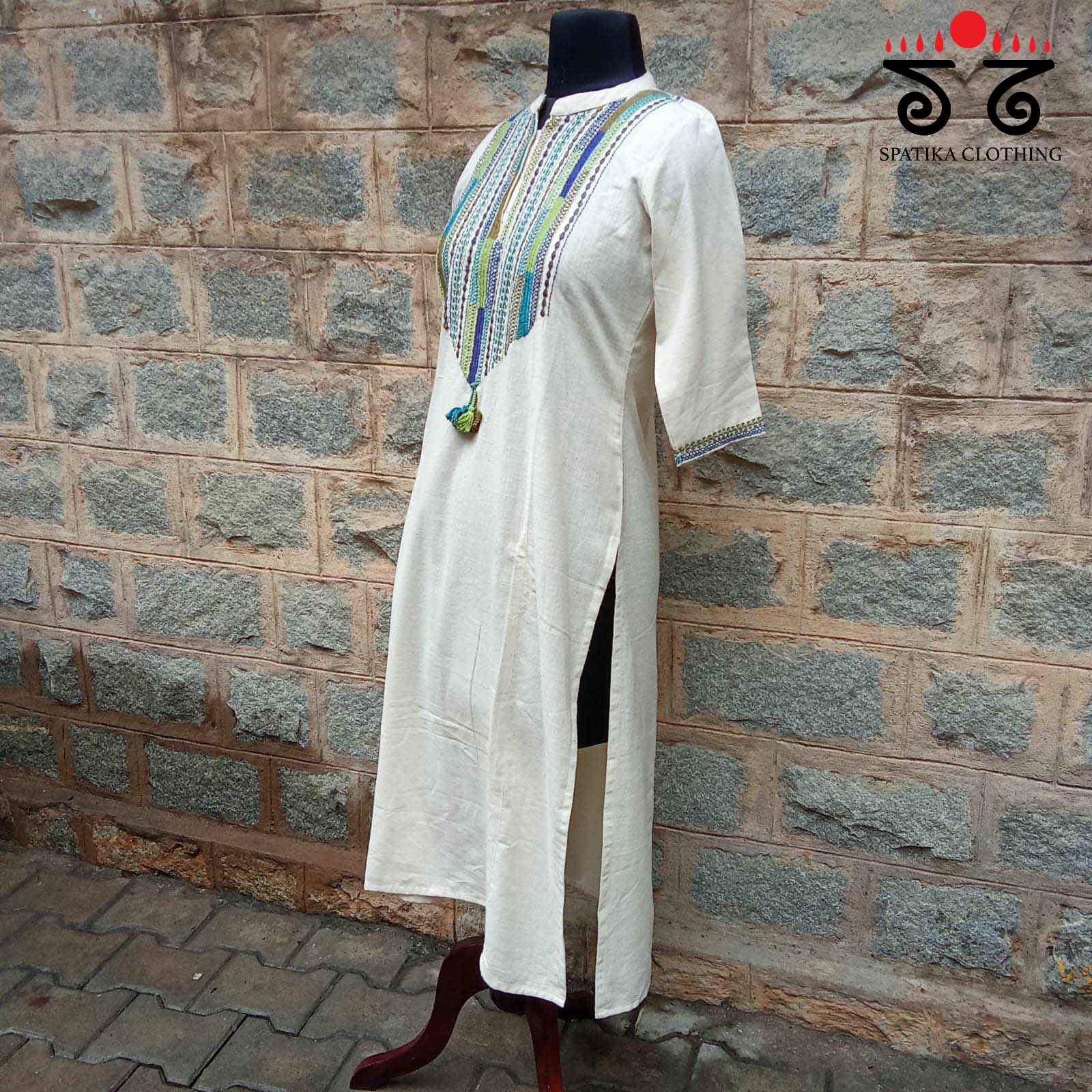 Lambani Hand Embroidered Kurta