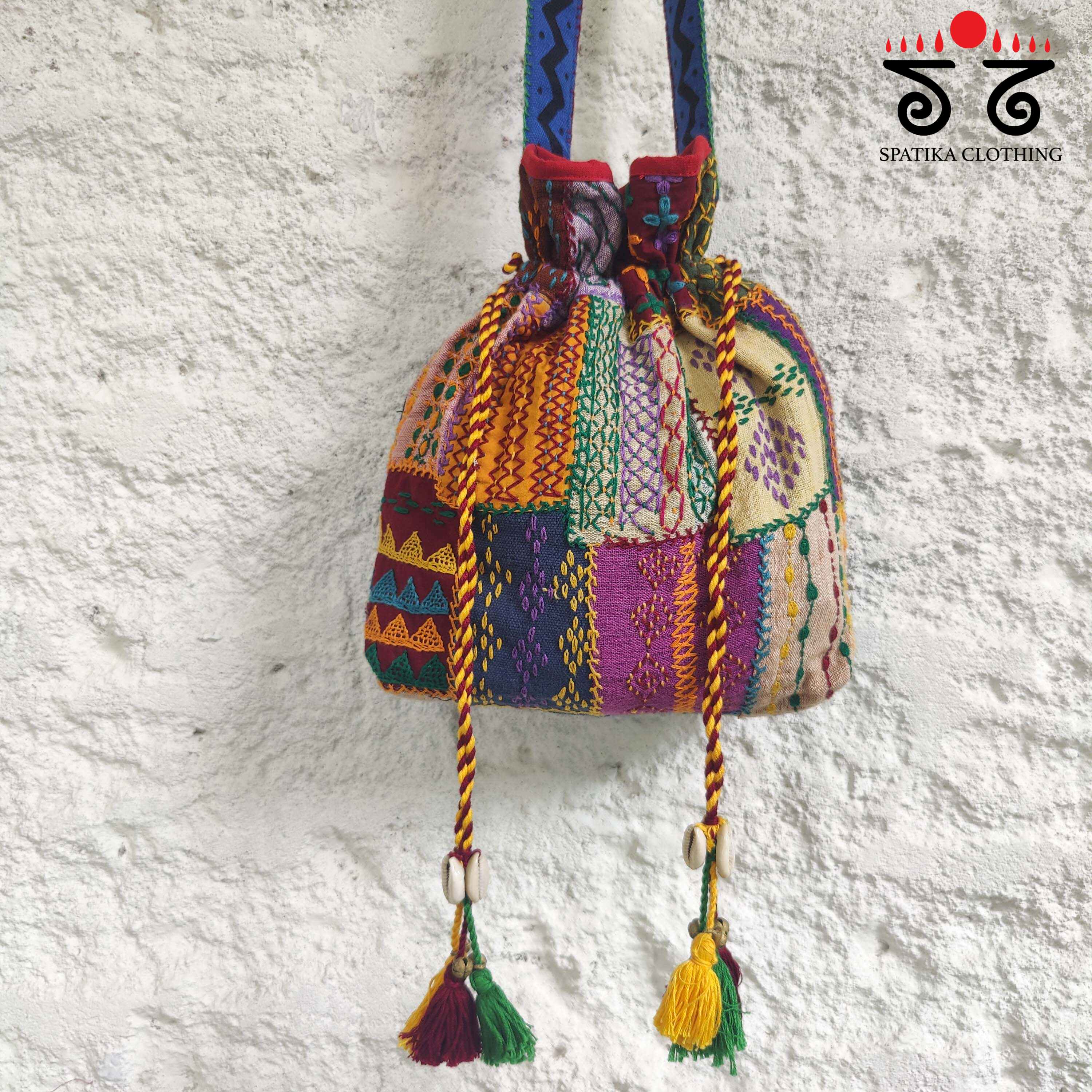 Lambani Hand Embroidered Sling Bag