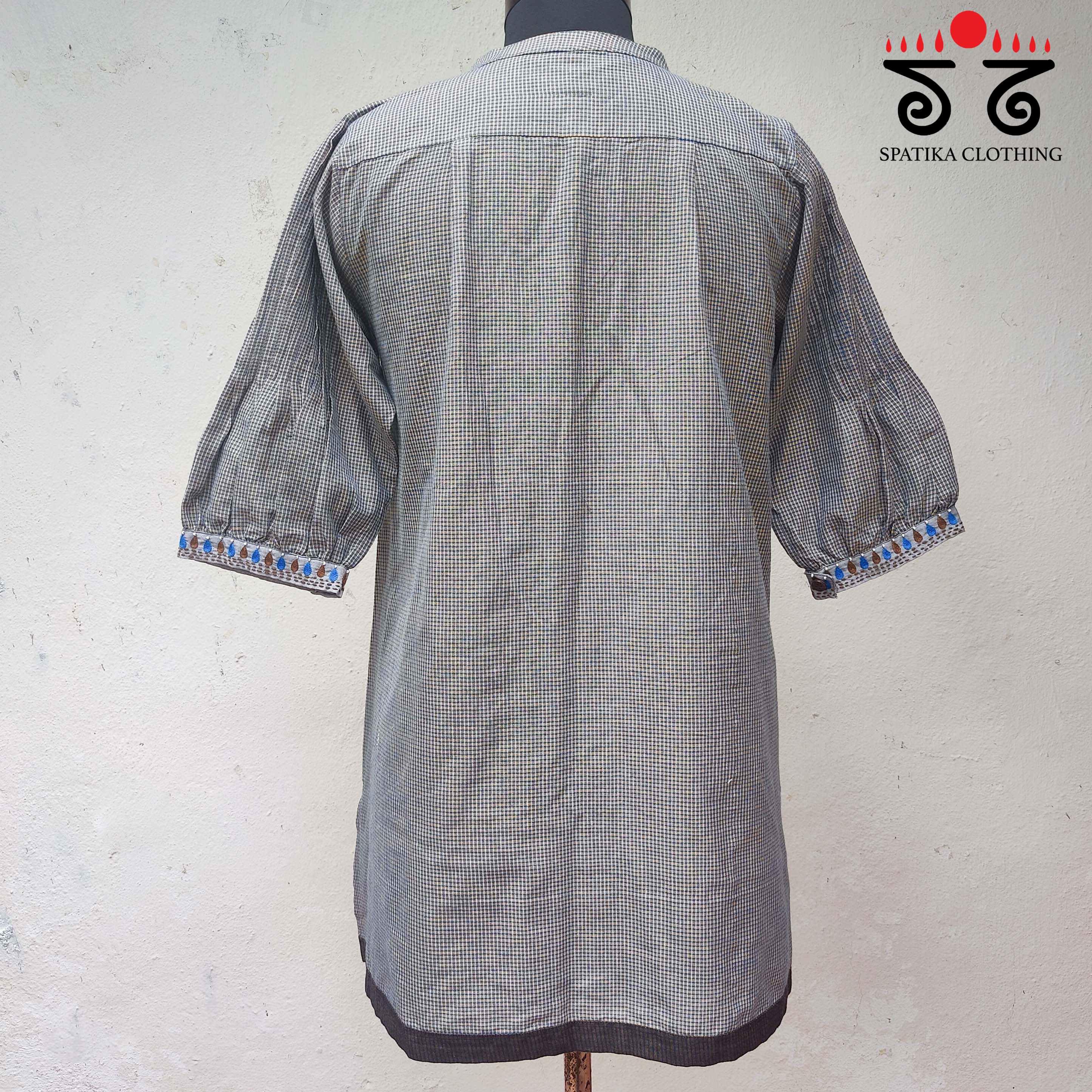 Patteda Anchu - Hand Embroidered Tunic
