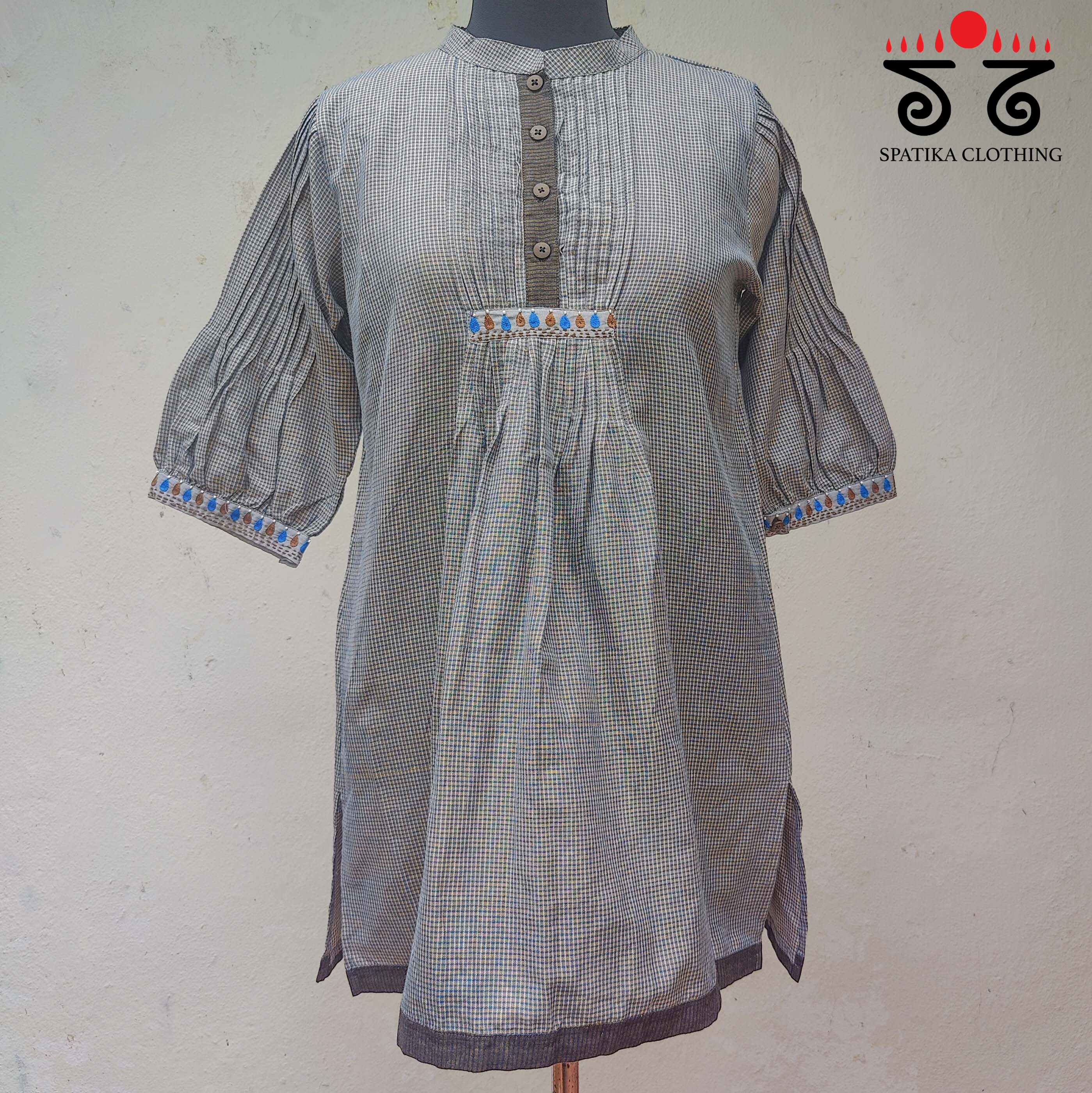 Patteda Anchu - Hand Embroidered Tunic