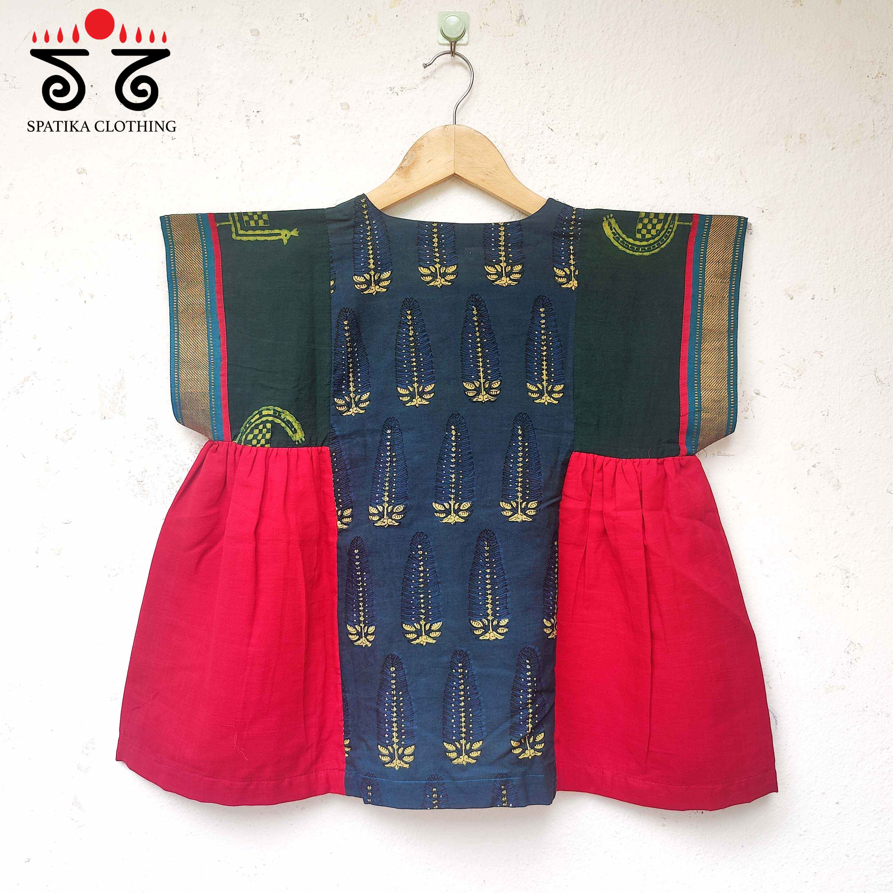 Hand - Embroidered Frilled Top