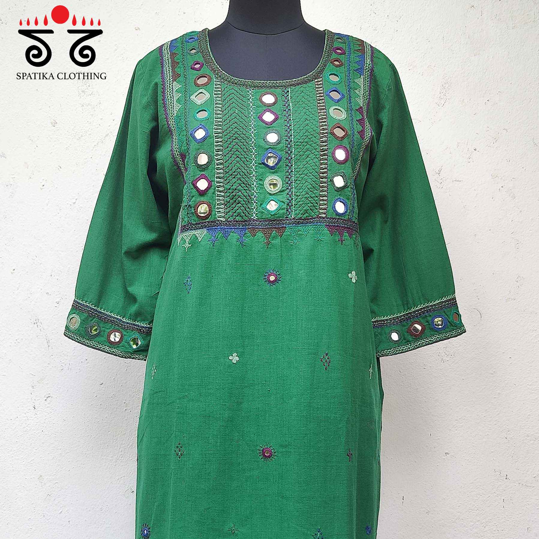 Lambani Hand embroidered Kurta