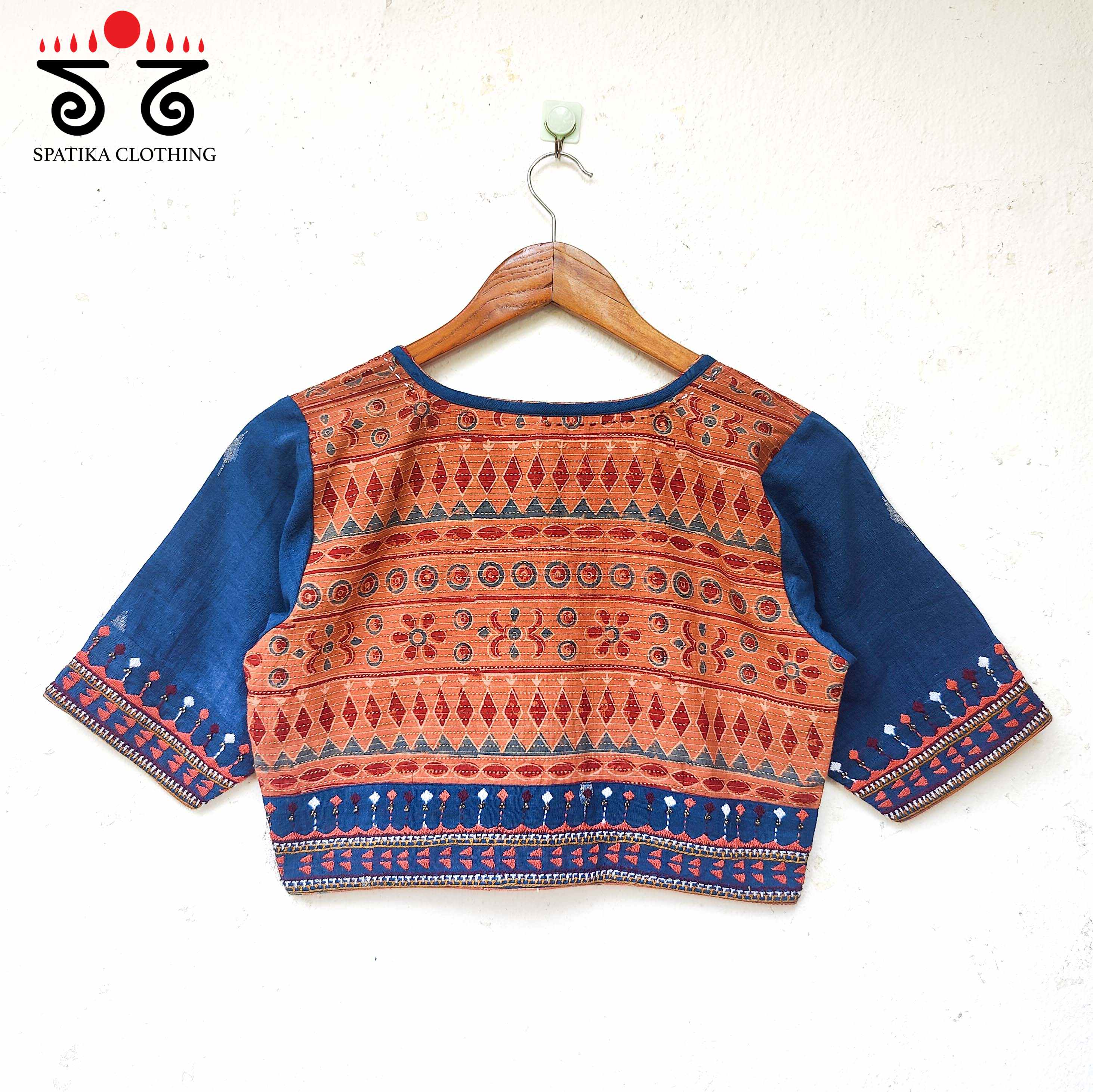 Ajrak Soof Blouse