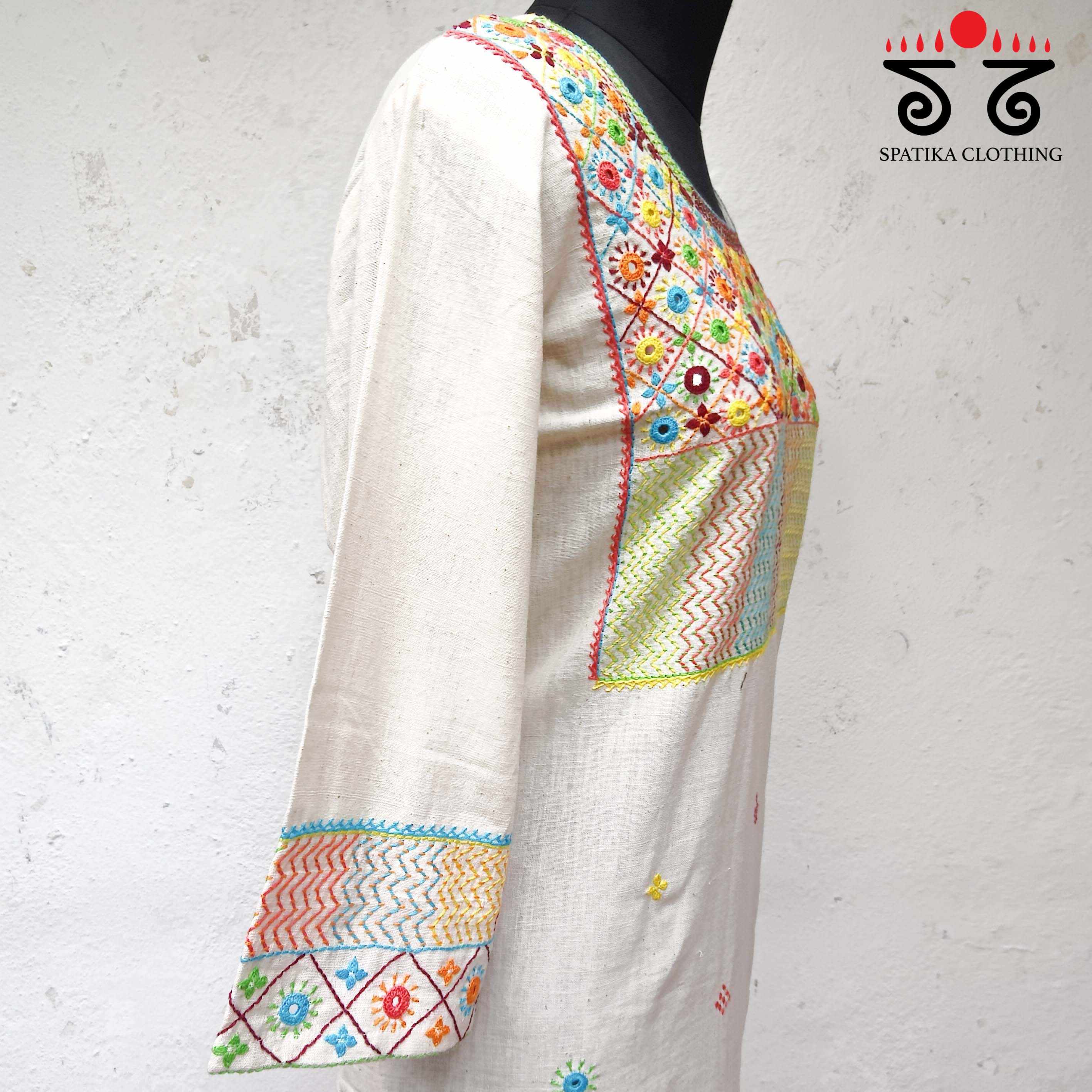 Lambani Hand Embroidered kurta