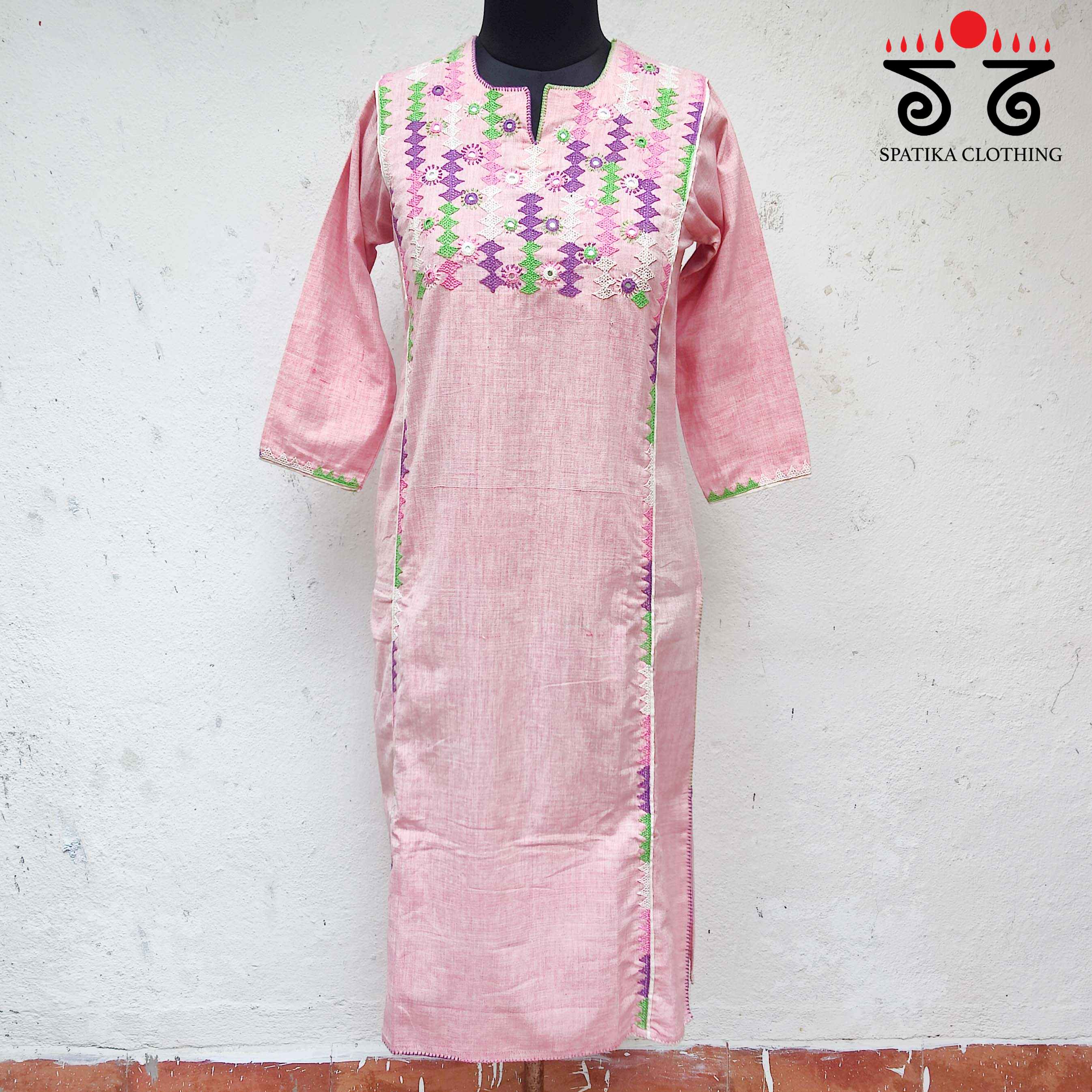 Lambani Hand Embroidered Kurta