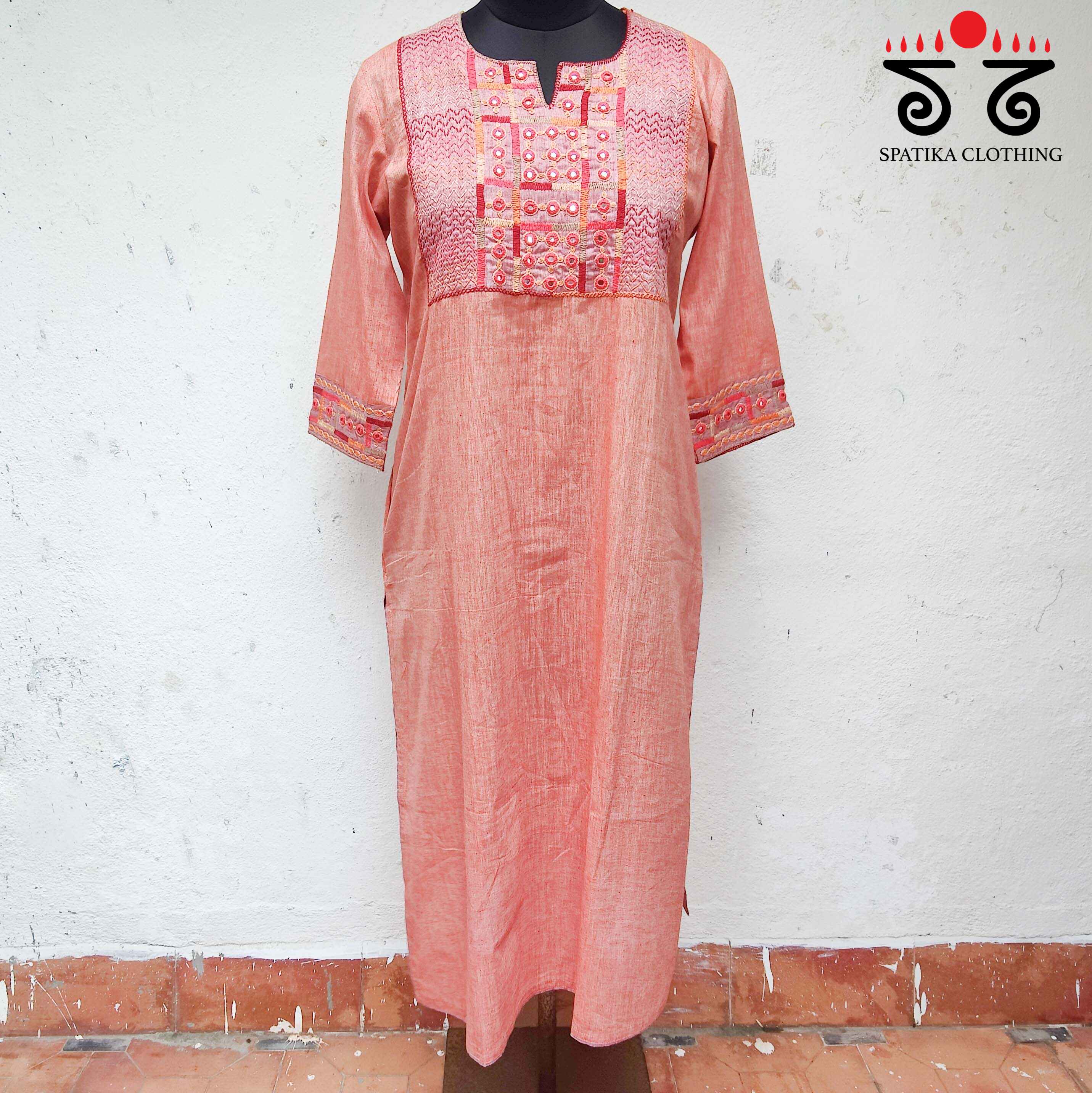 Lambani Hand Emboridered kurta