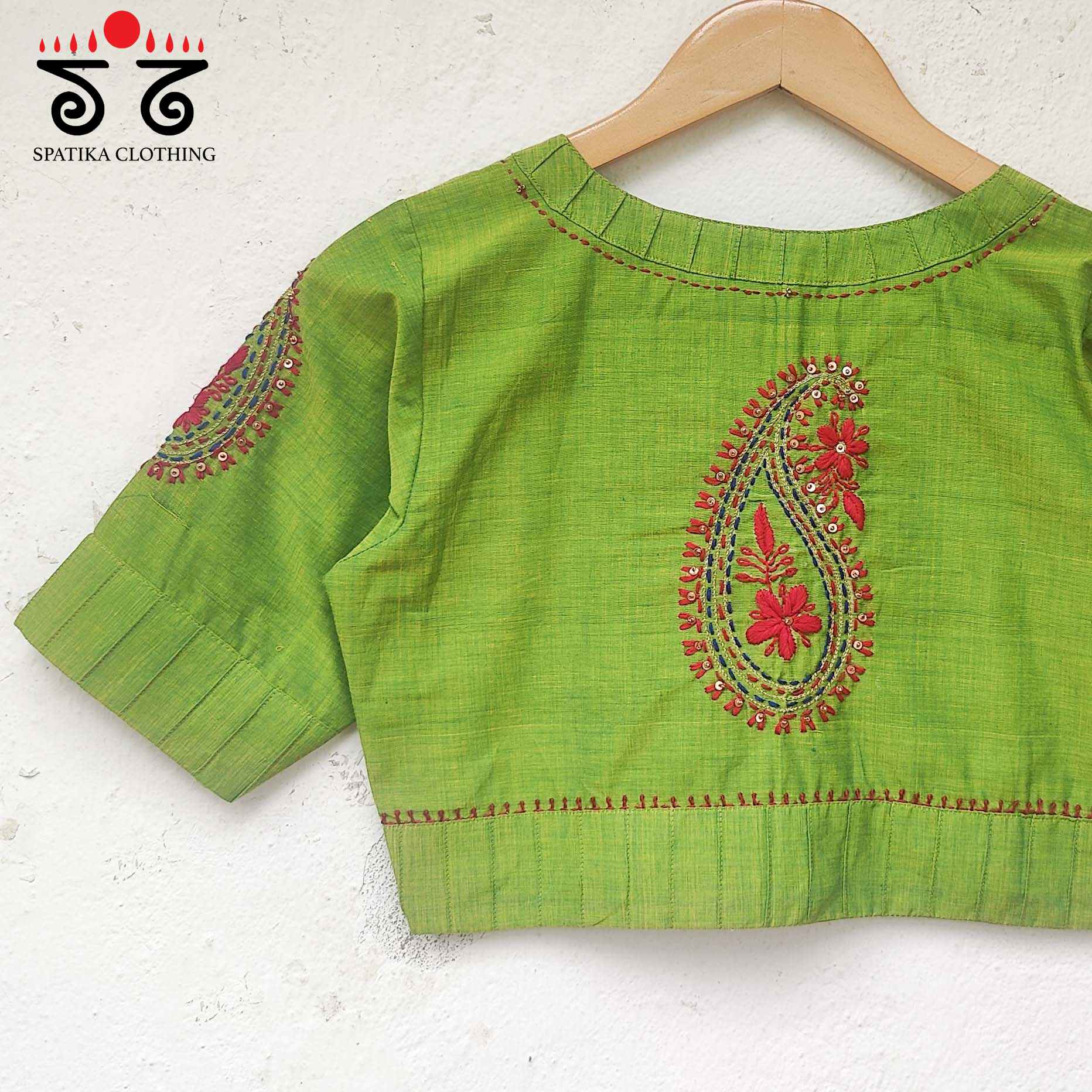 The Chikankari Blouse - New!