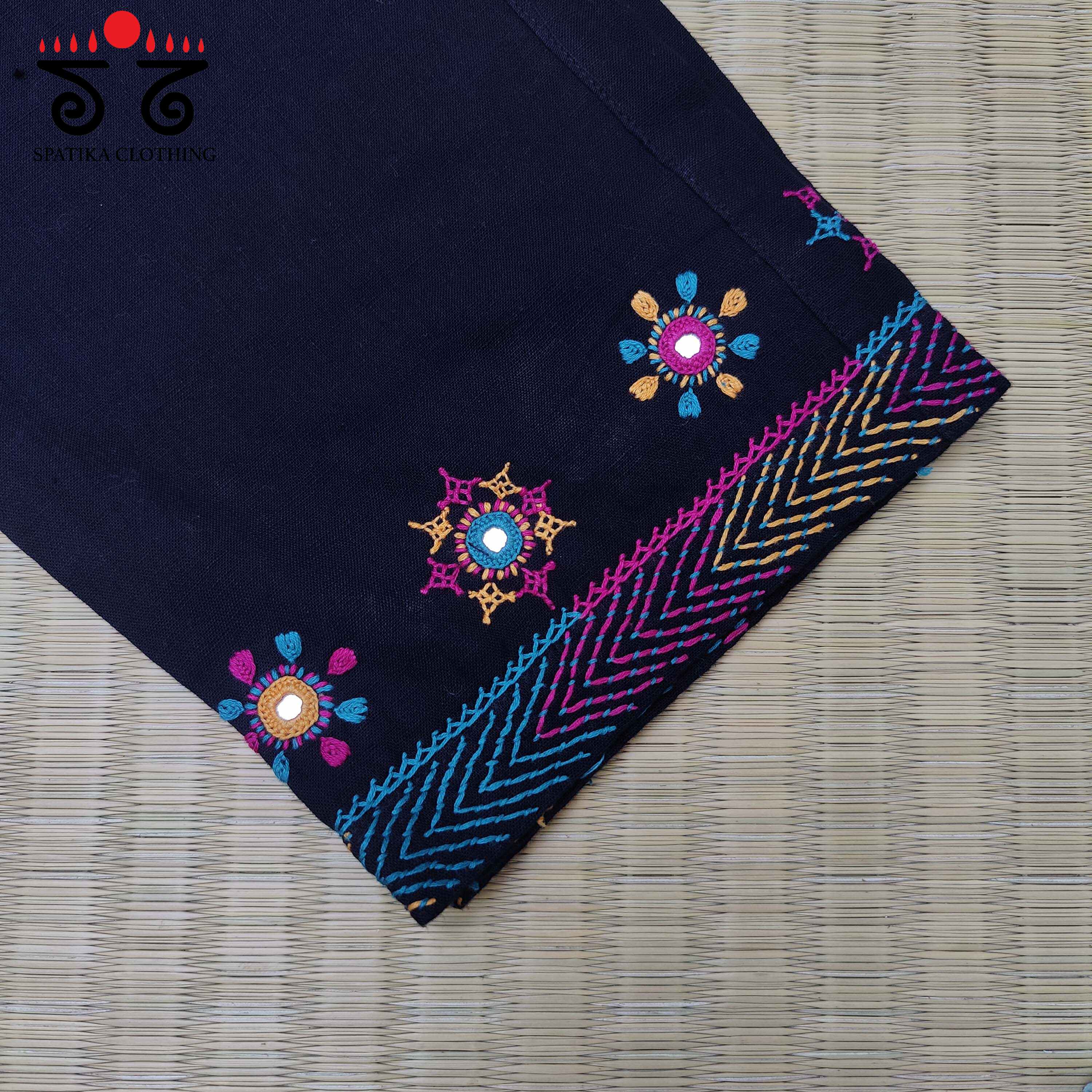 Lambani Hand Embroidered Women's Pant