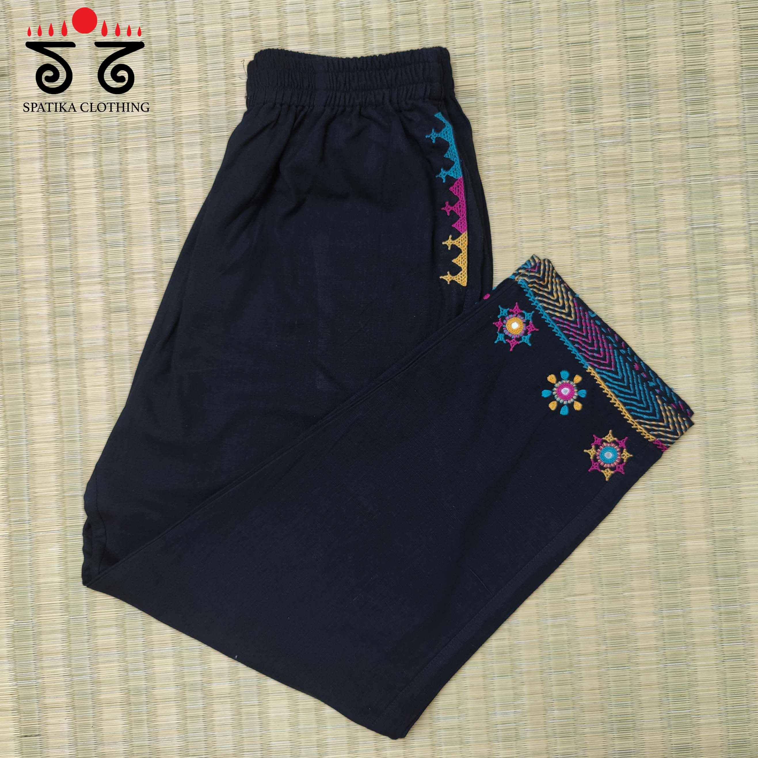 Lambani Hand Embroidered Women's Pant