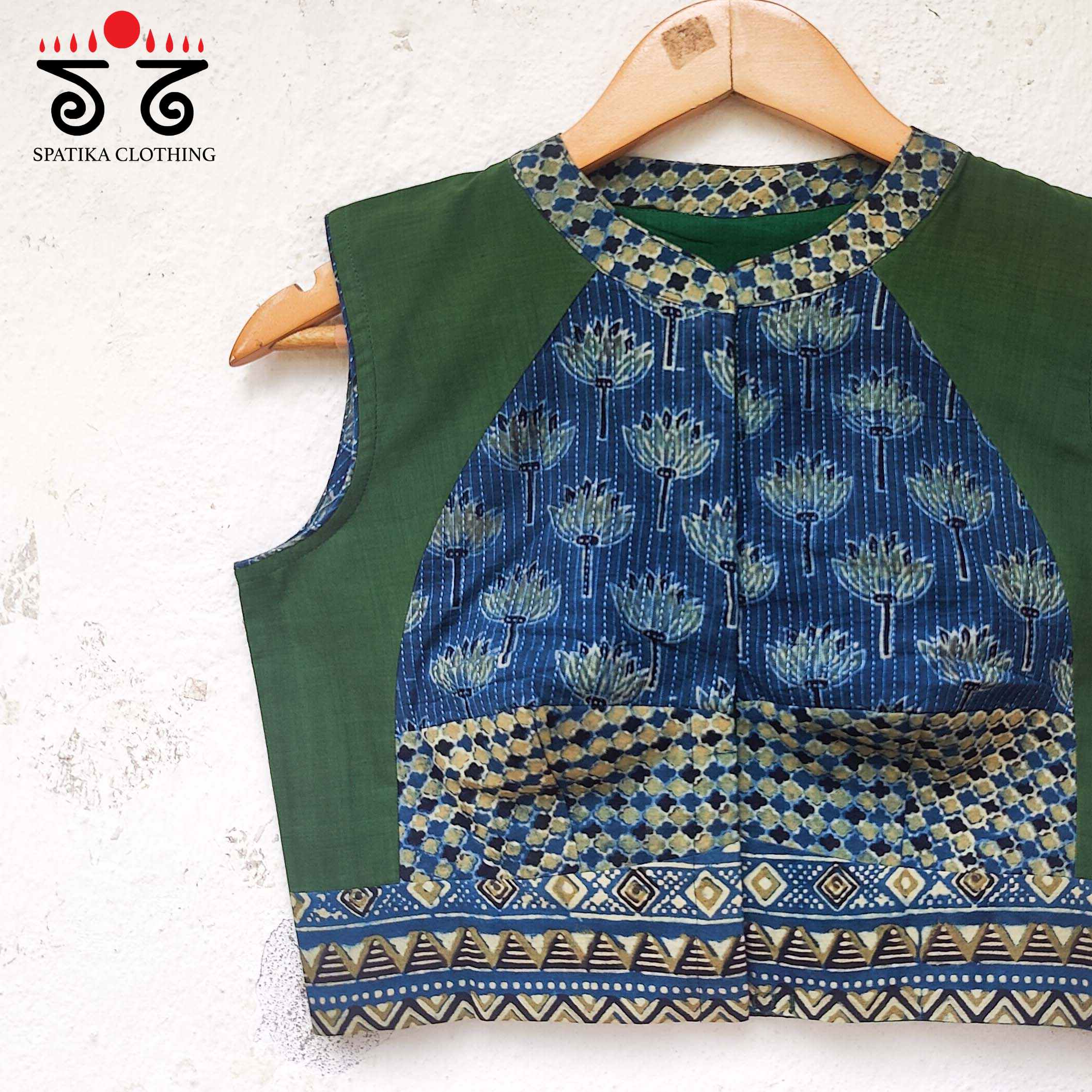The Katori Blouse - Green