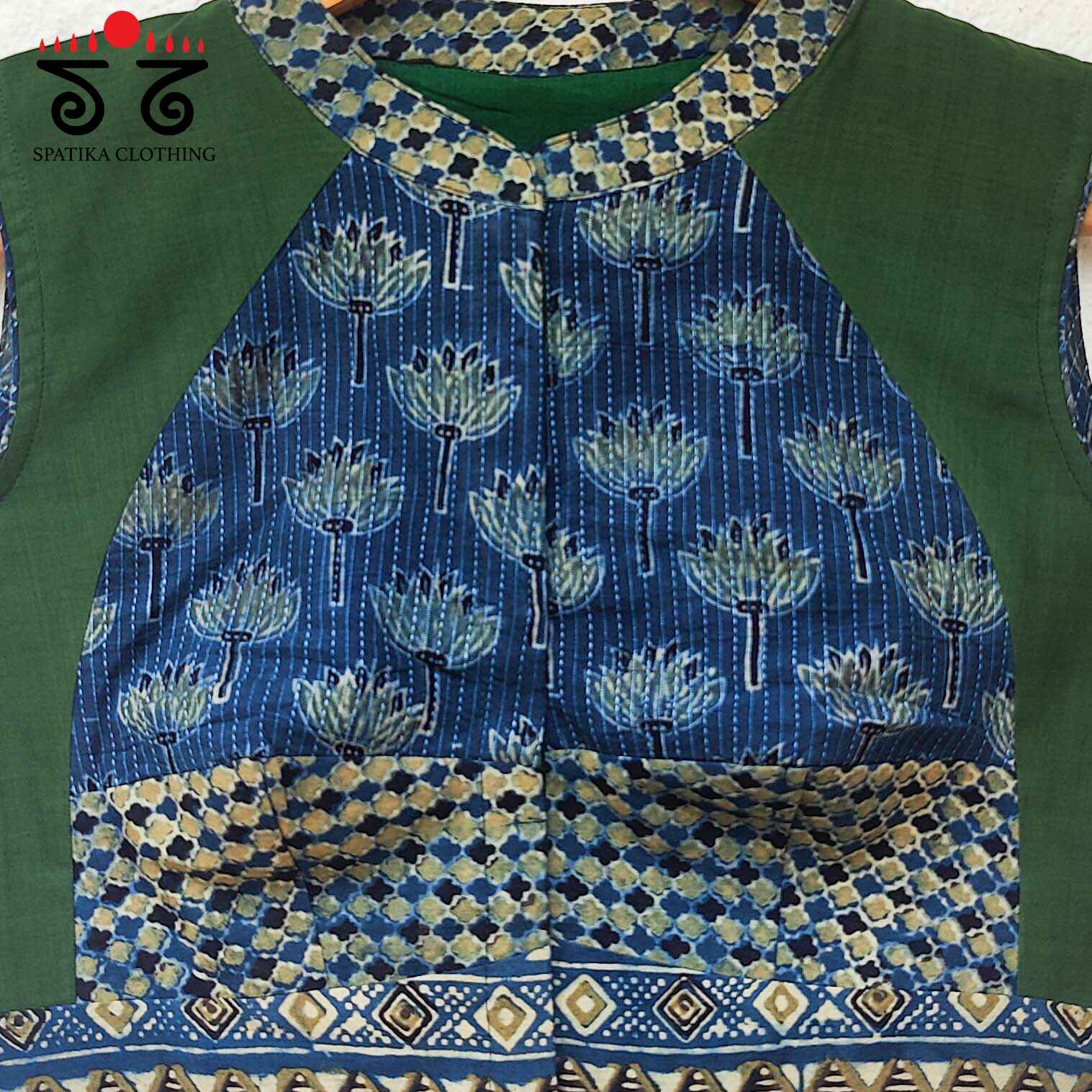 The Katori Blouse - Green