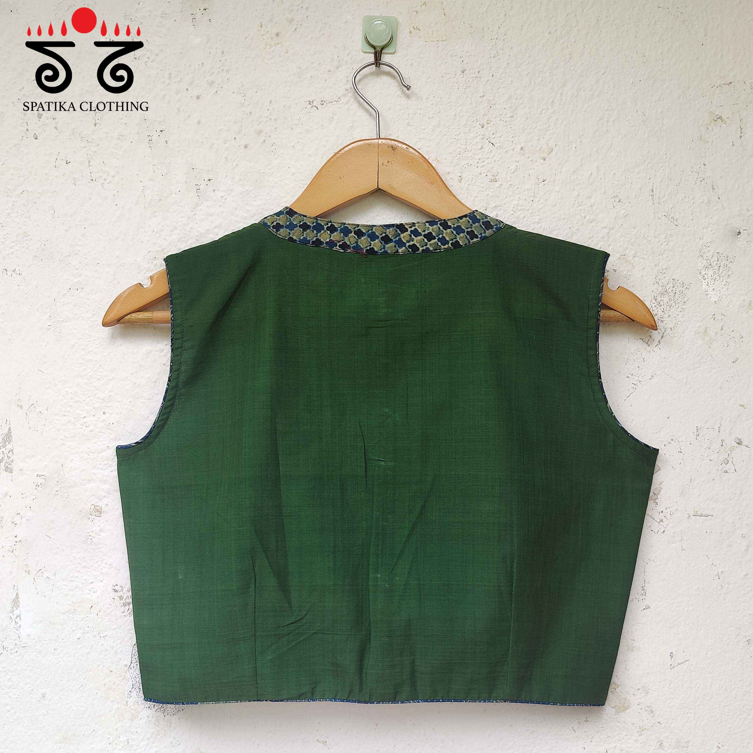 The Katori Blouse - Green