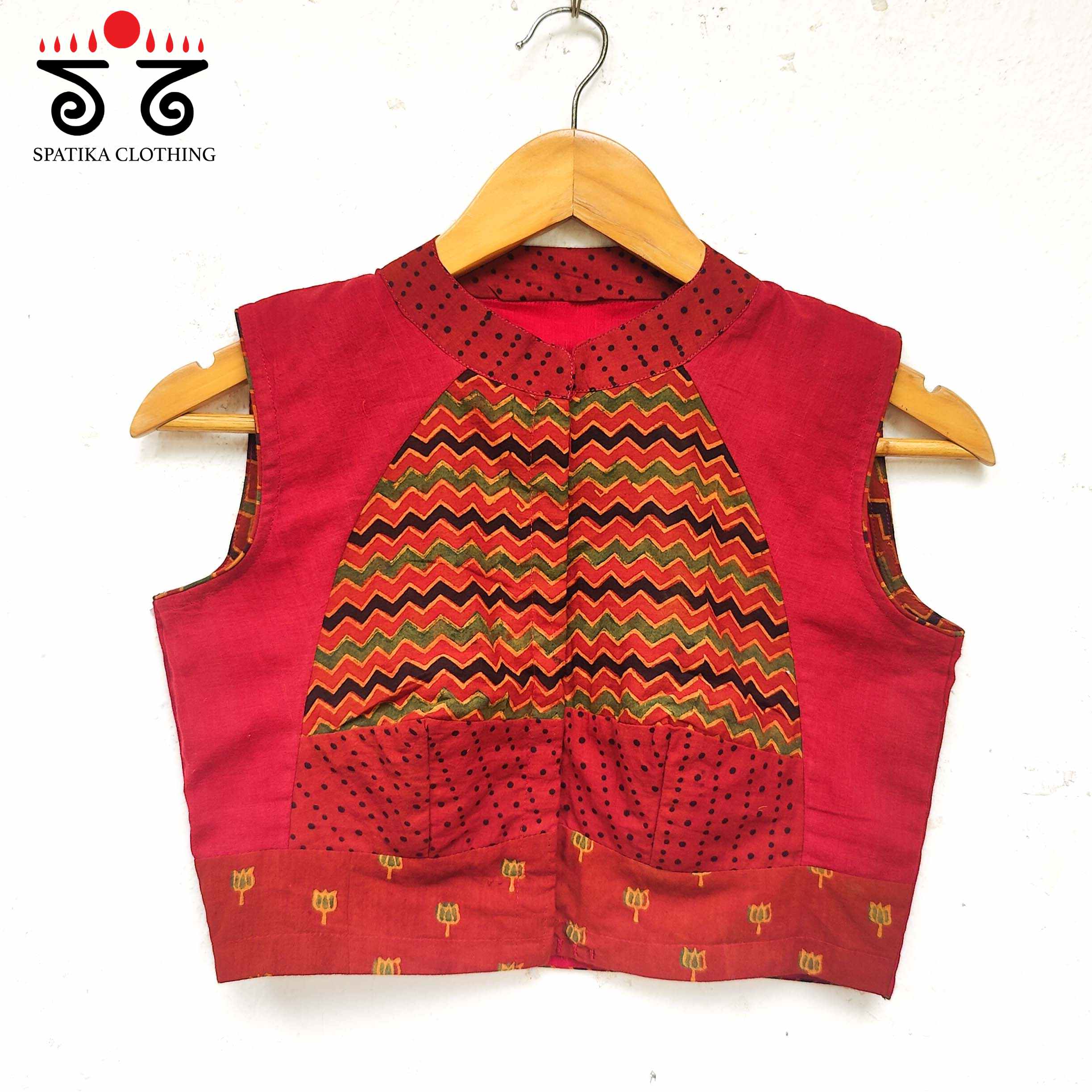 The Katori Blouse - Red
