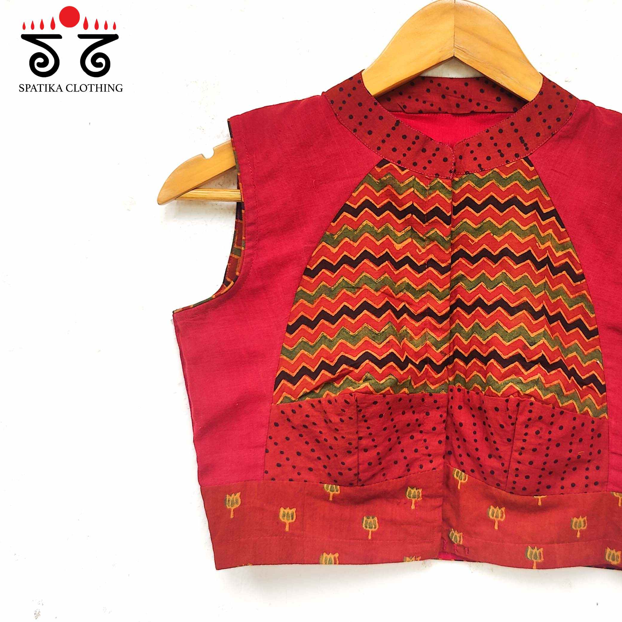 The Katori Blouse - Red