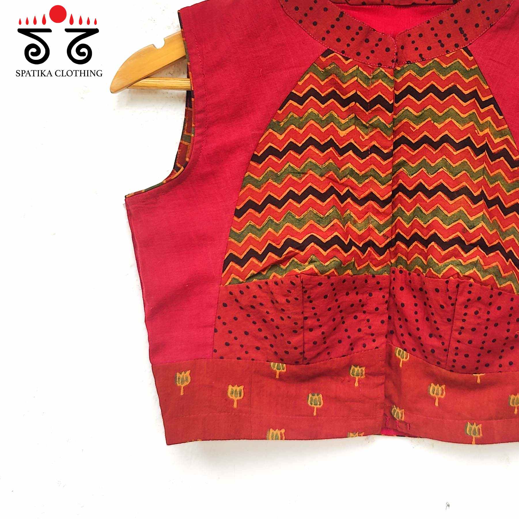 The Katori Blouse - Red