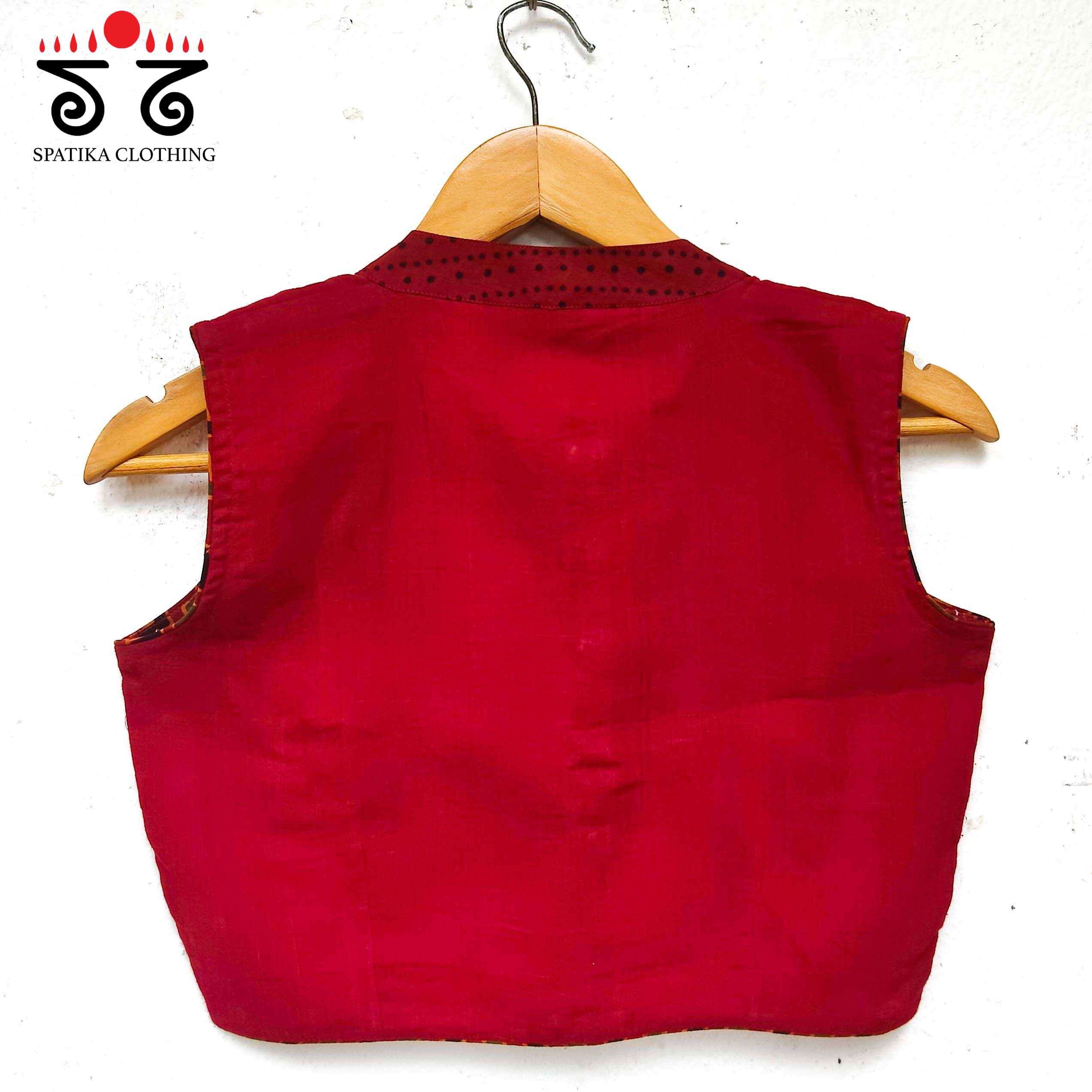 The Katori Blouse - Red