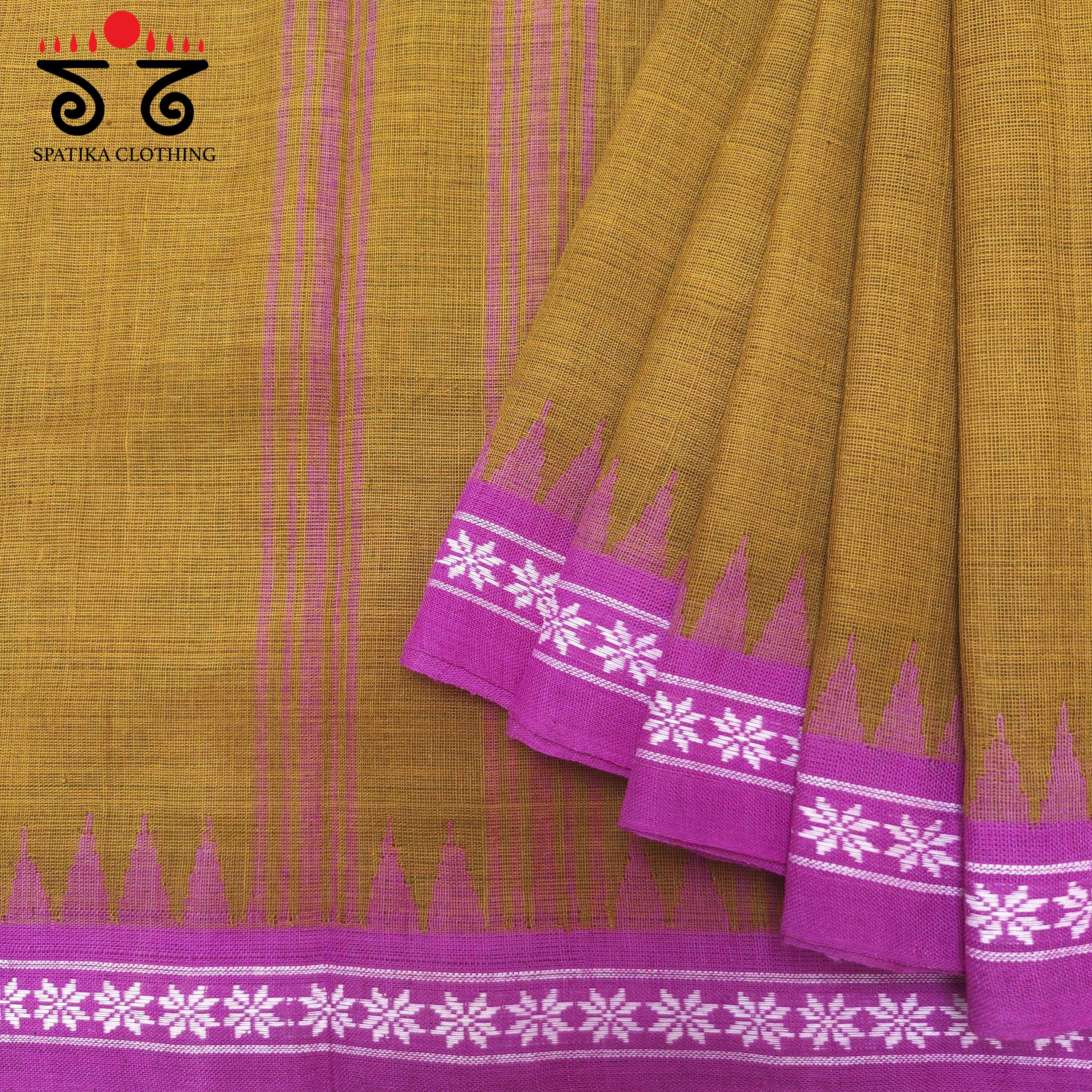 Ponduru Handspun Cotton Saree New!