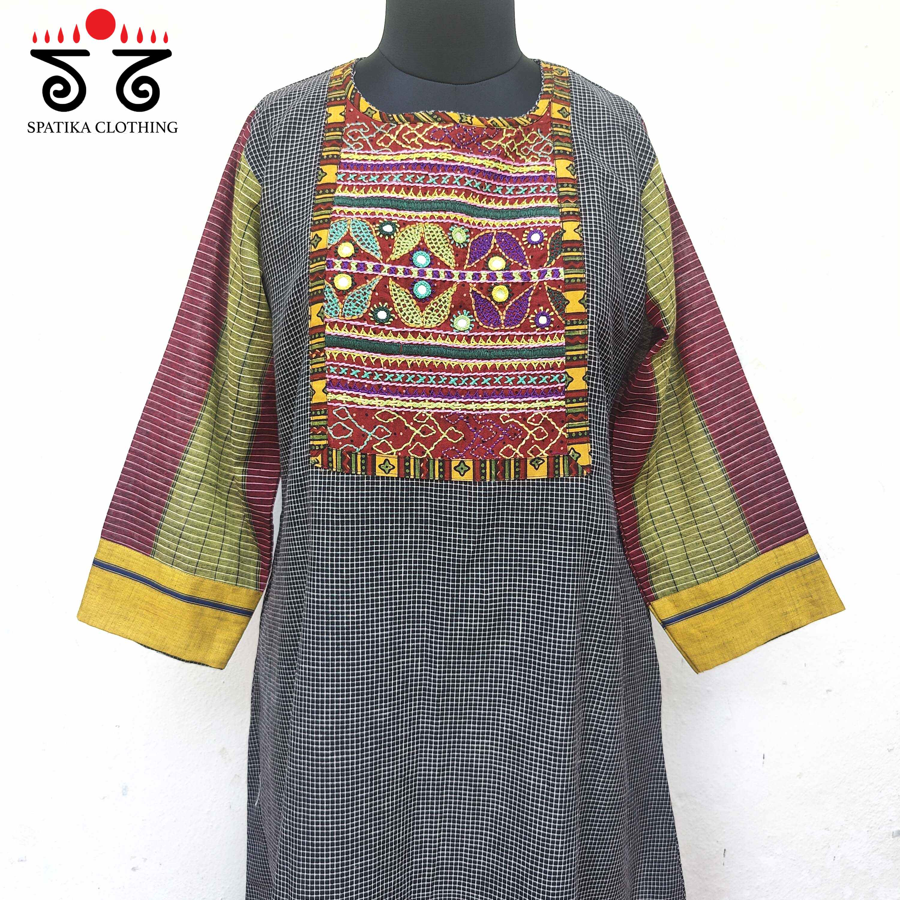 Lambani Hand Embroidered Kurta New!