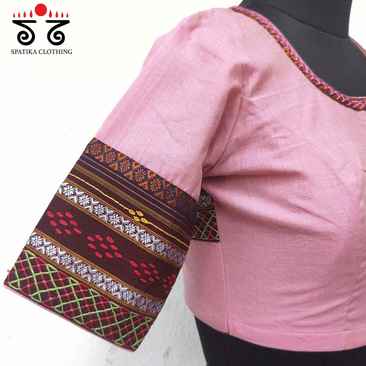 The Solid Lambani Blouse