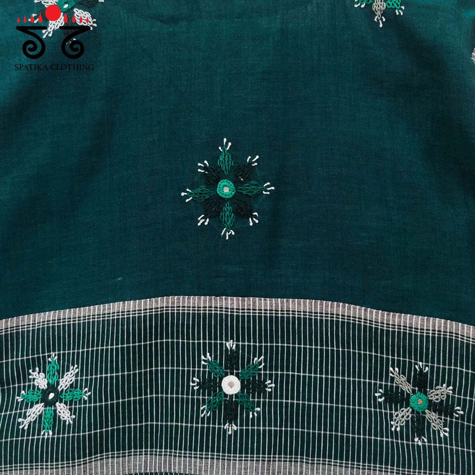 Green Deepa - Handcrafted Blouse