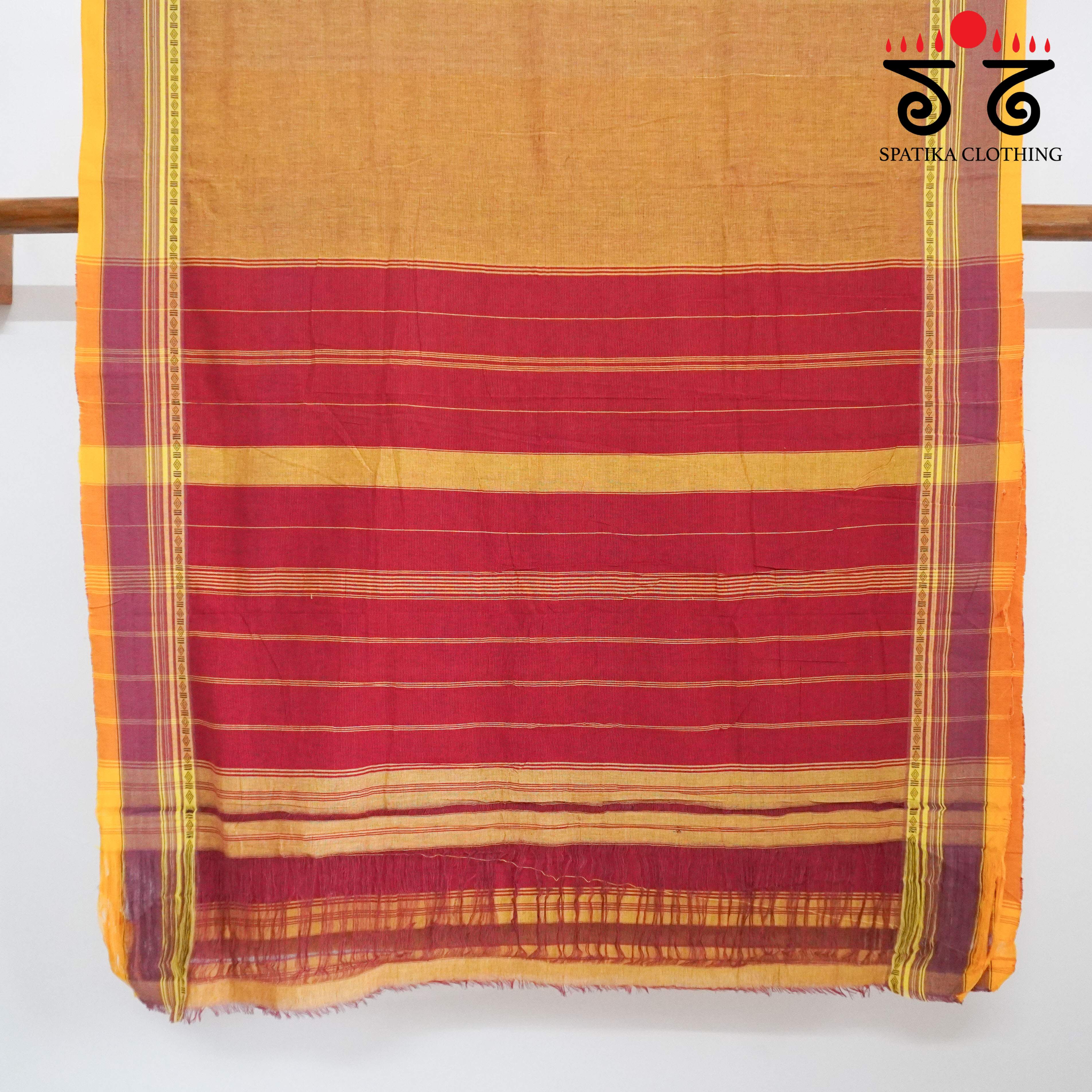 Aane Hejje - Mustard Revival Saree