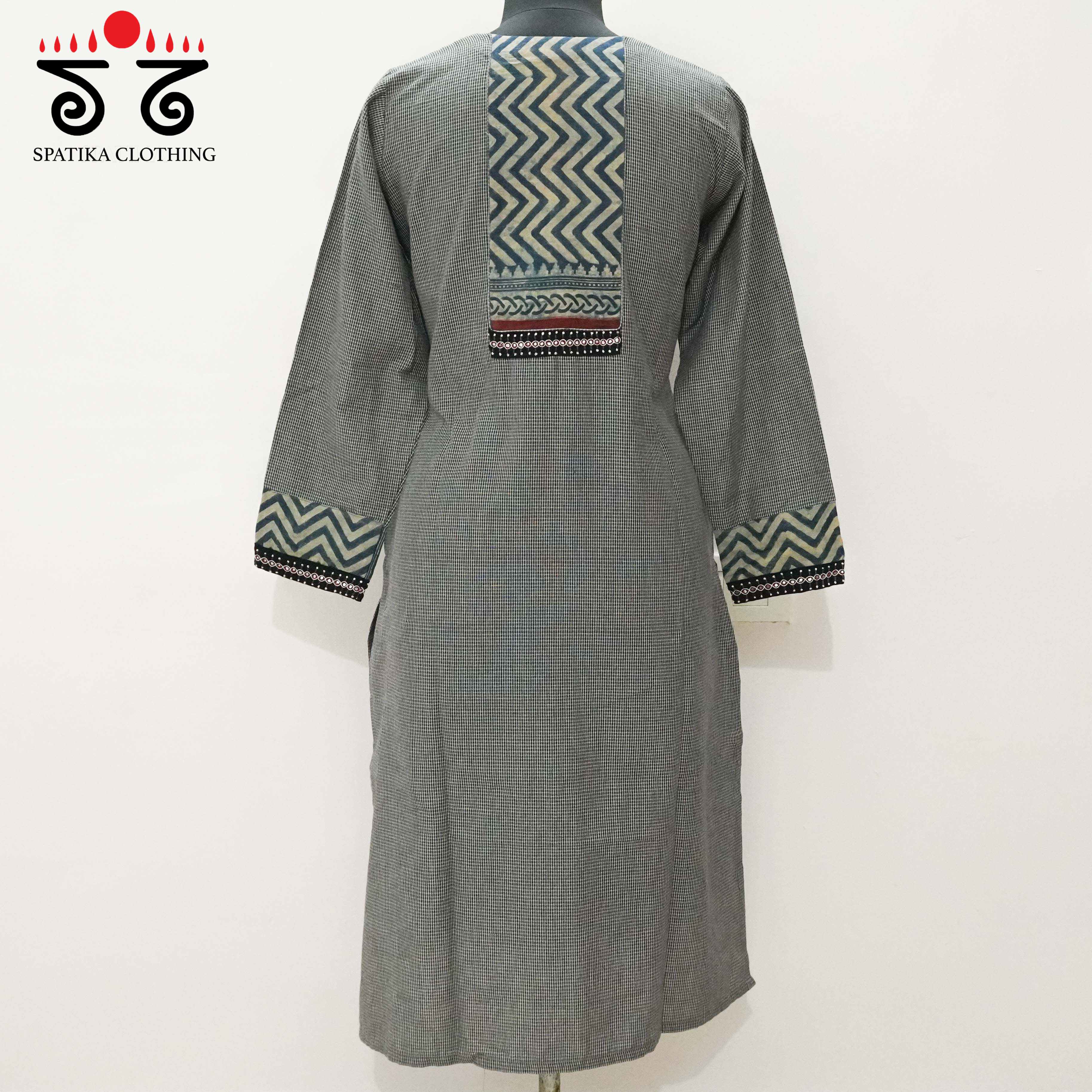 Ajrak Hand - Block Printed Revival Kurta