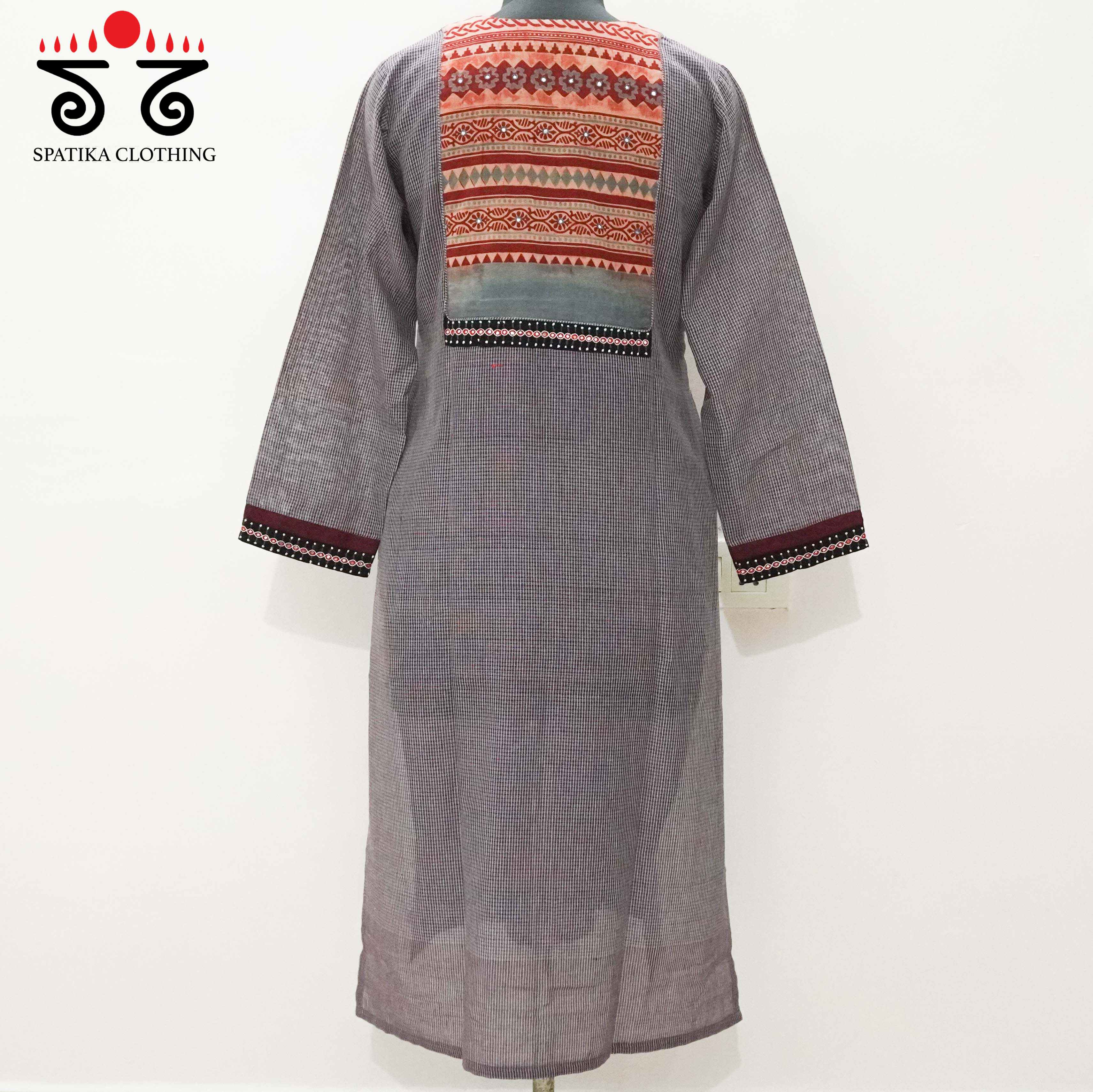 Ajrak Hand - Block Printed Revival Kurta