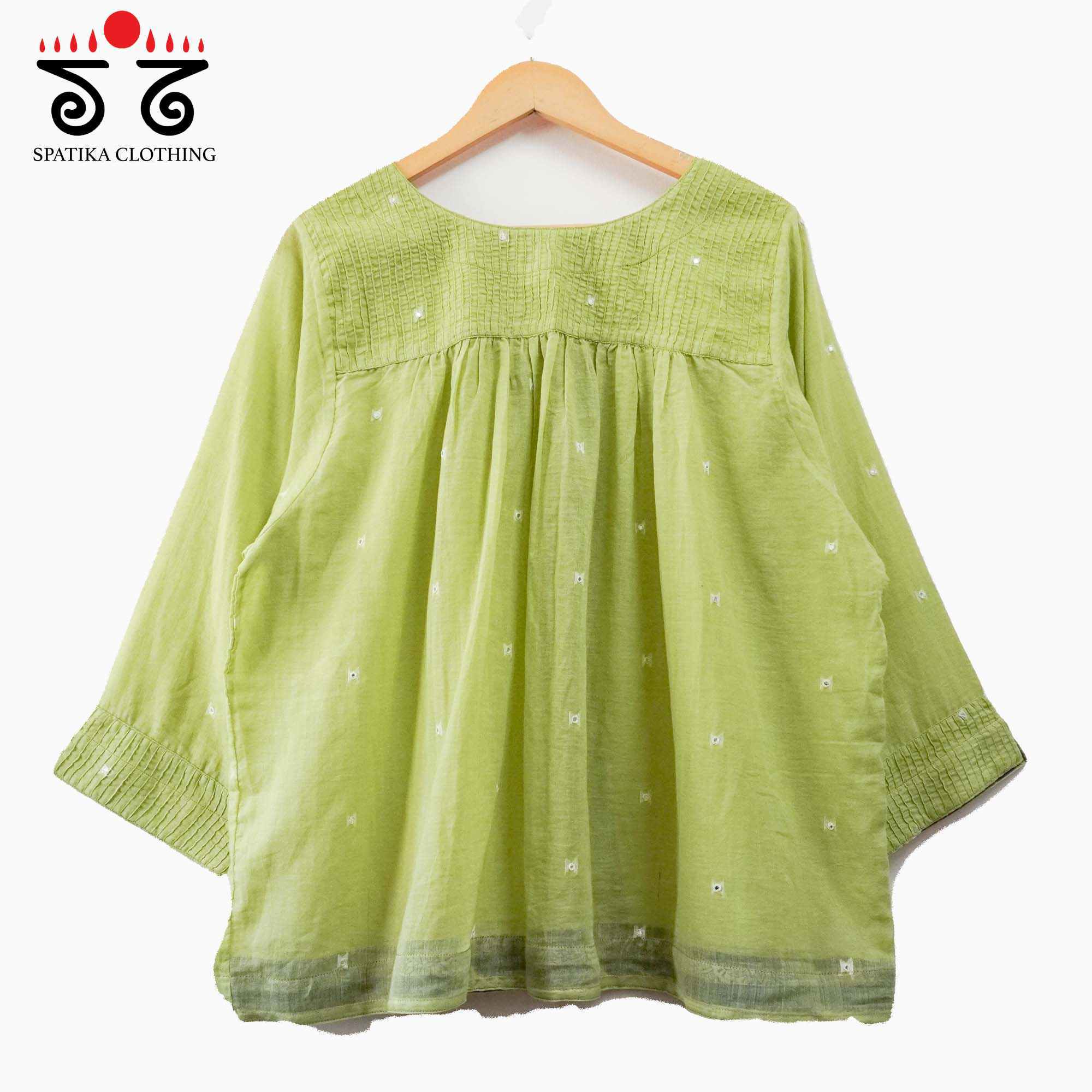 Handwoven Jamdhani Overlay