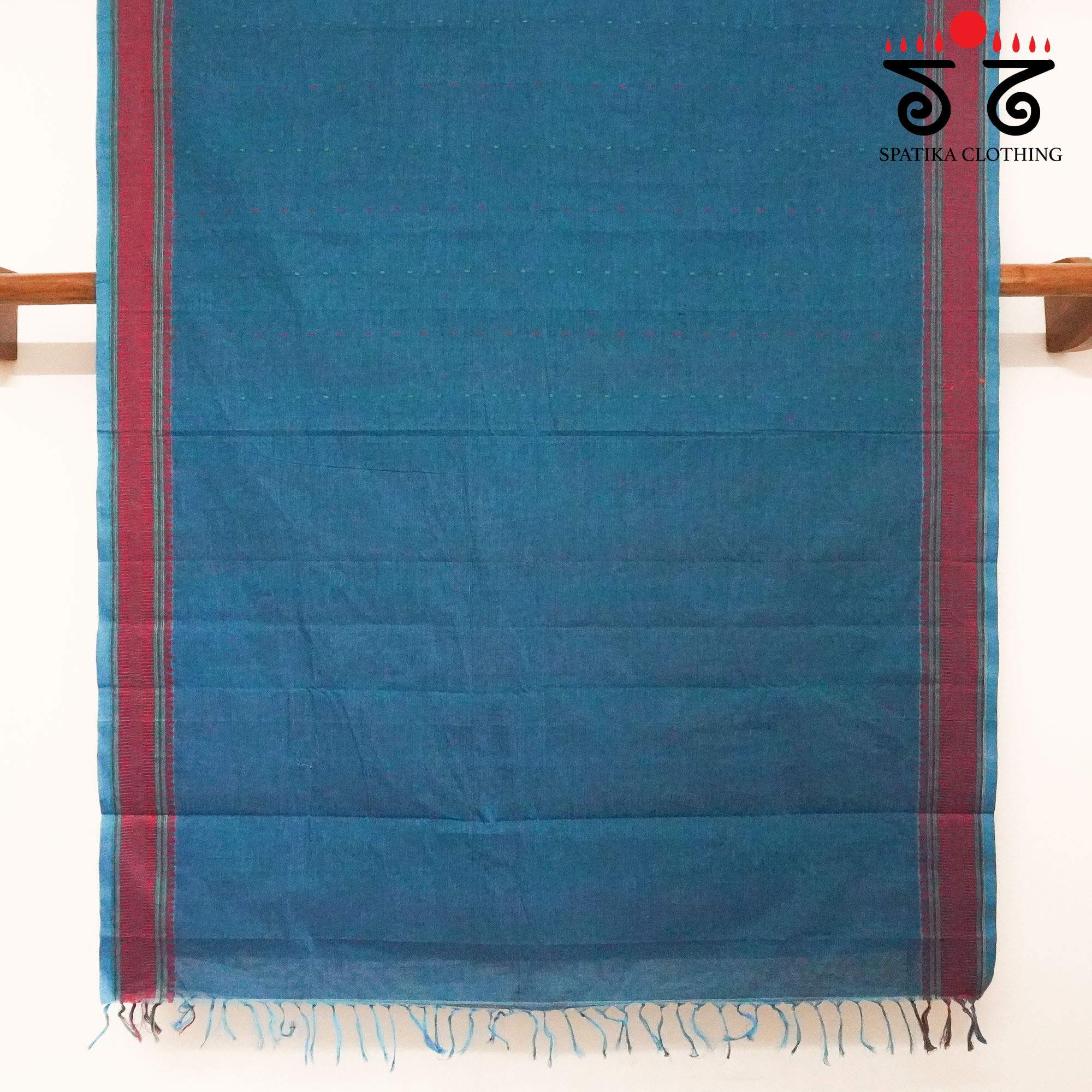Blue Kanchi Cotton Saree