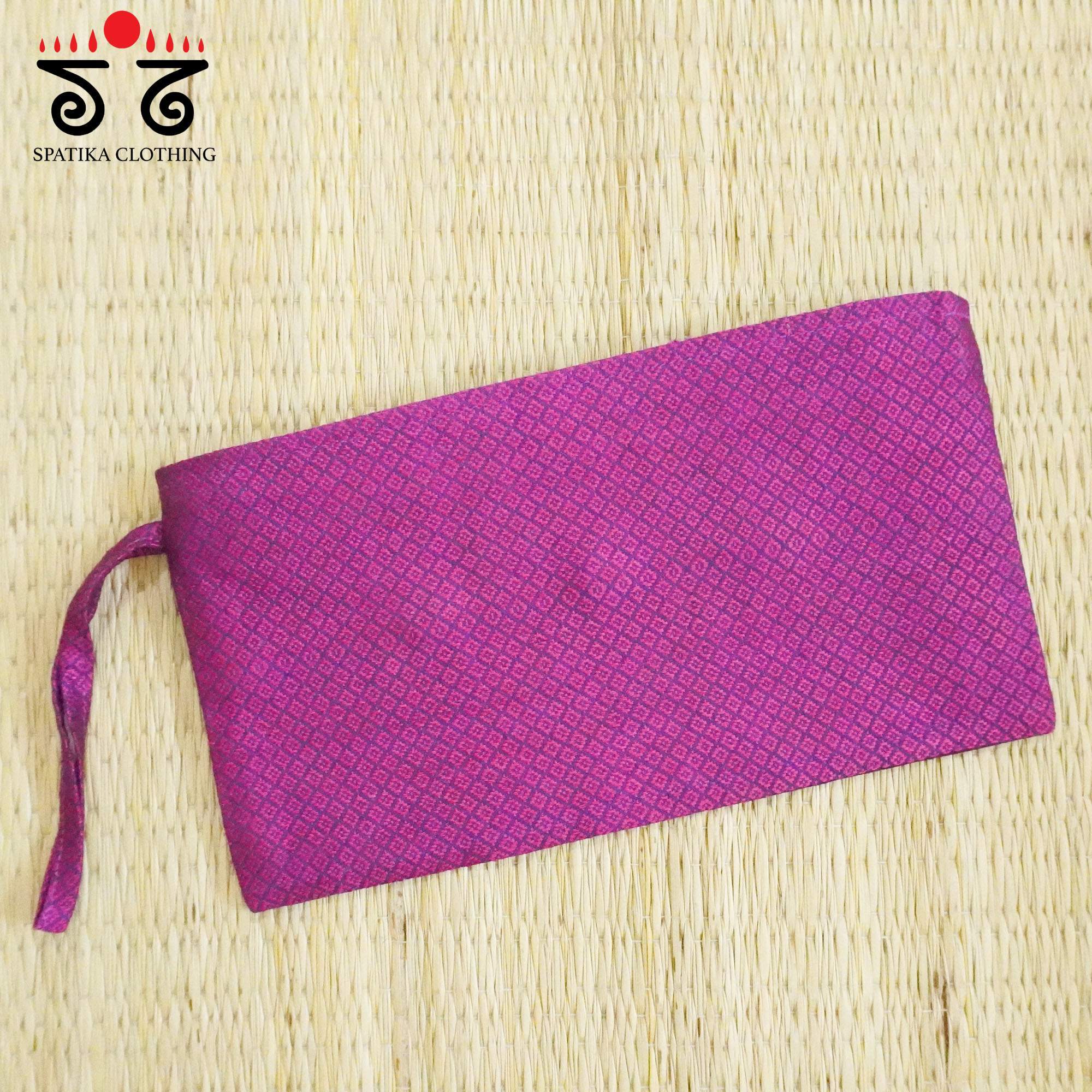 Brown Lambani Hand Embroidered Purse