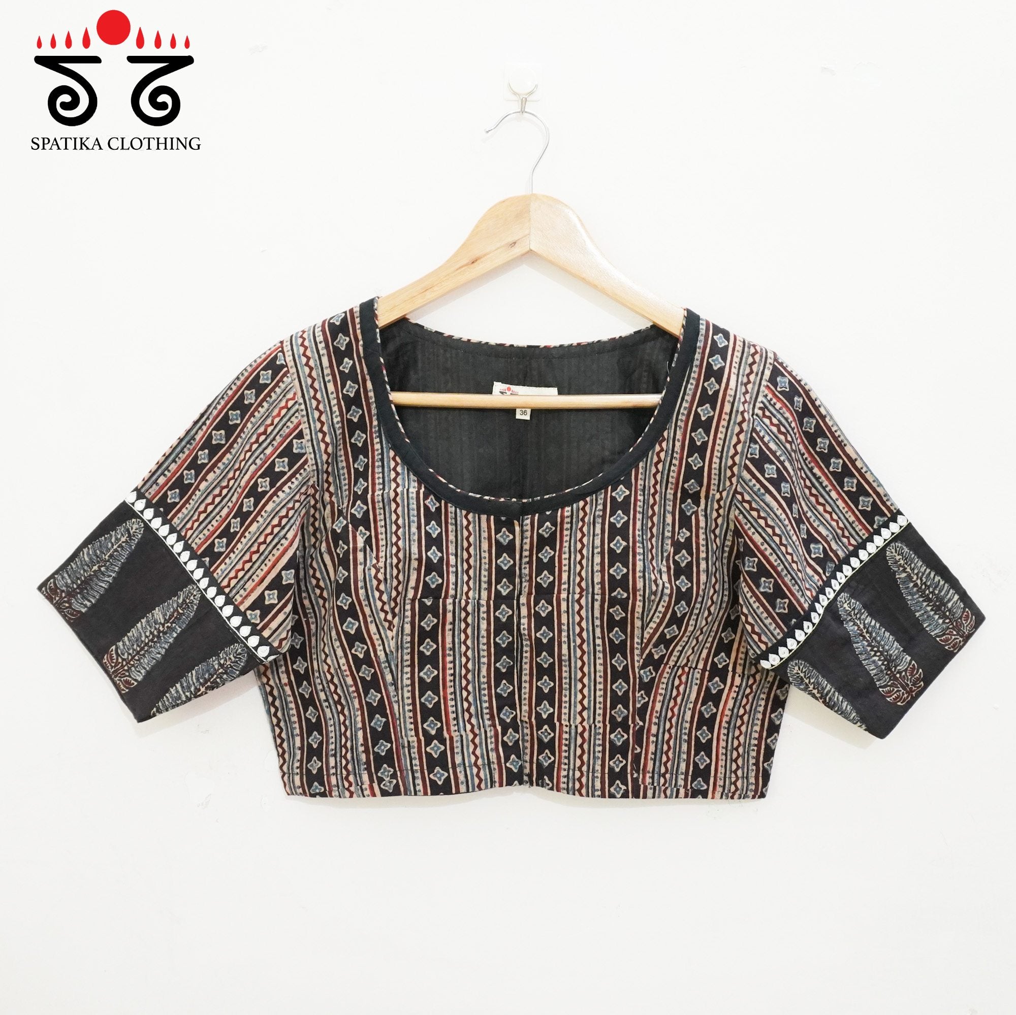 The Basant Black Blouse - Bestseller!