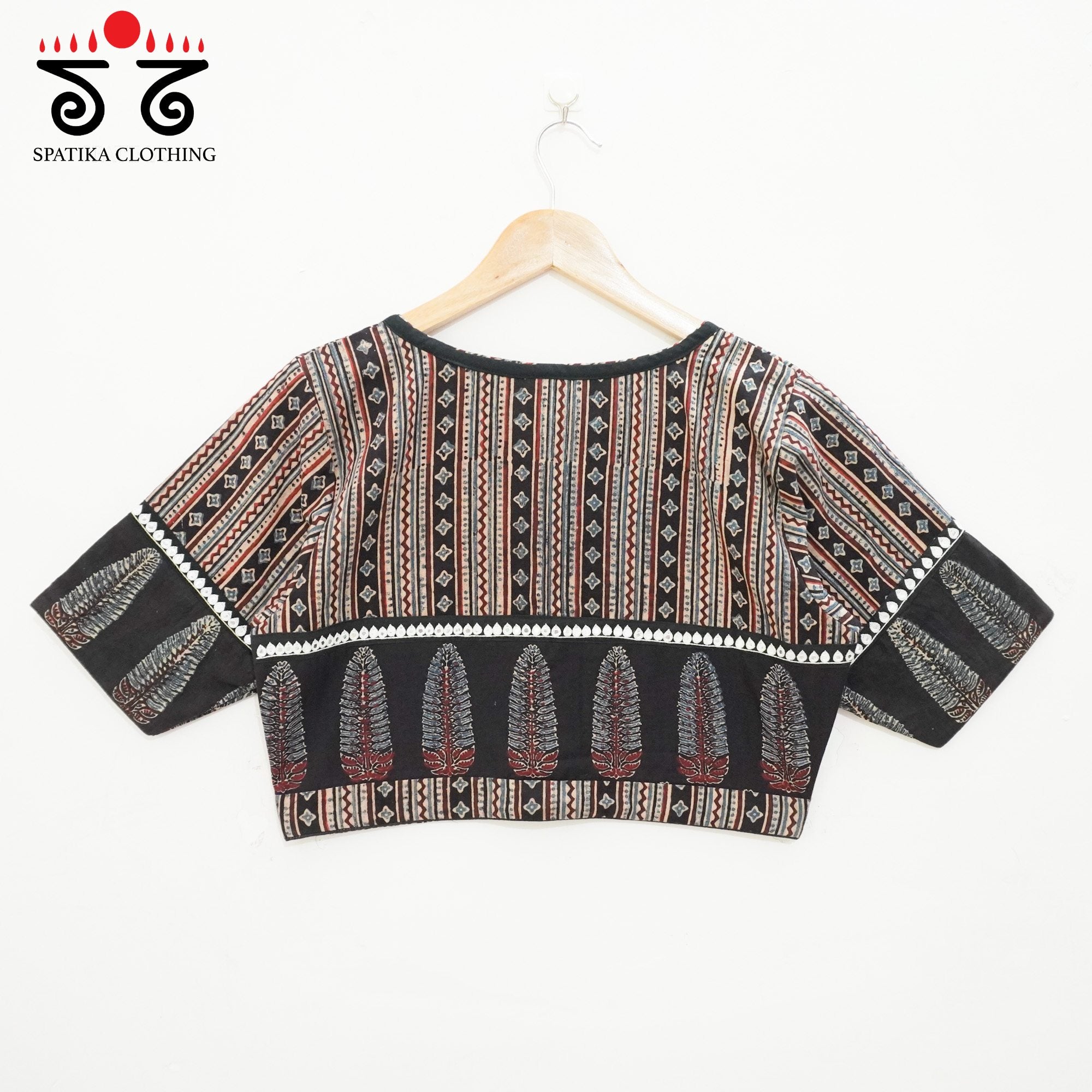 The Basant Black Blouse - Bestseller!