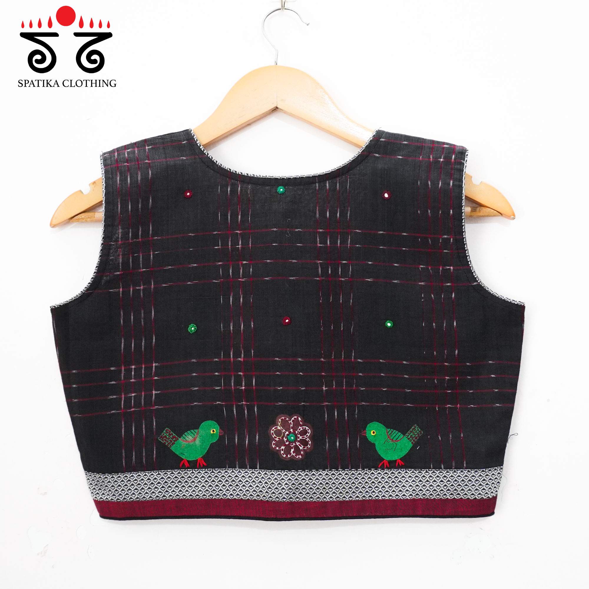 Popat - Ikat Sleeveless Blouse New!