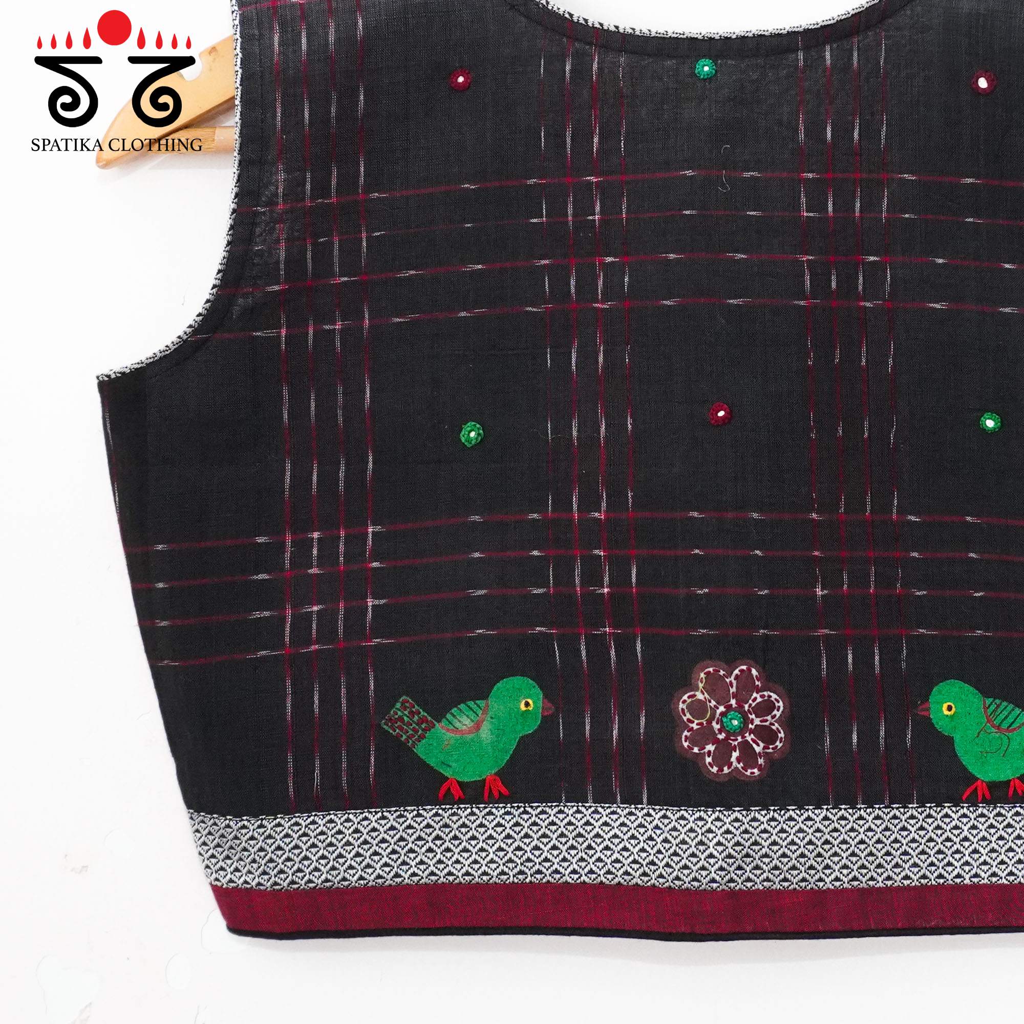 Popat - Ikat Sleeveless Blouse New!